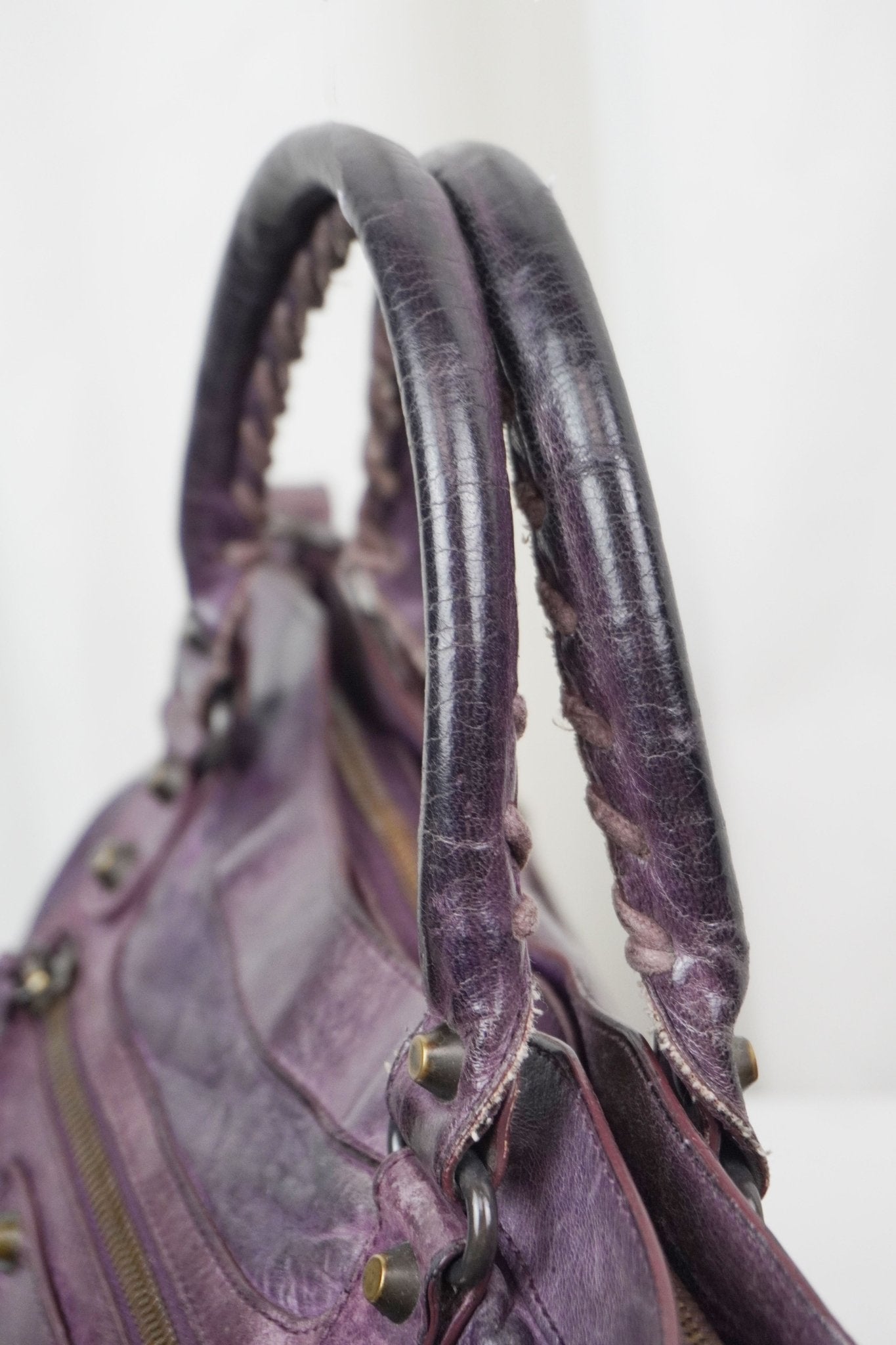 Balenciaga First Bag Purple - Jade Vintage