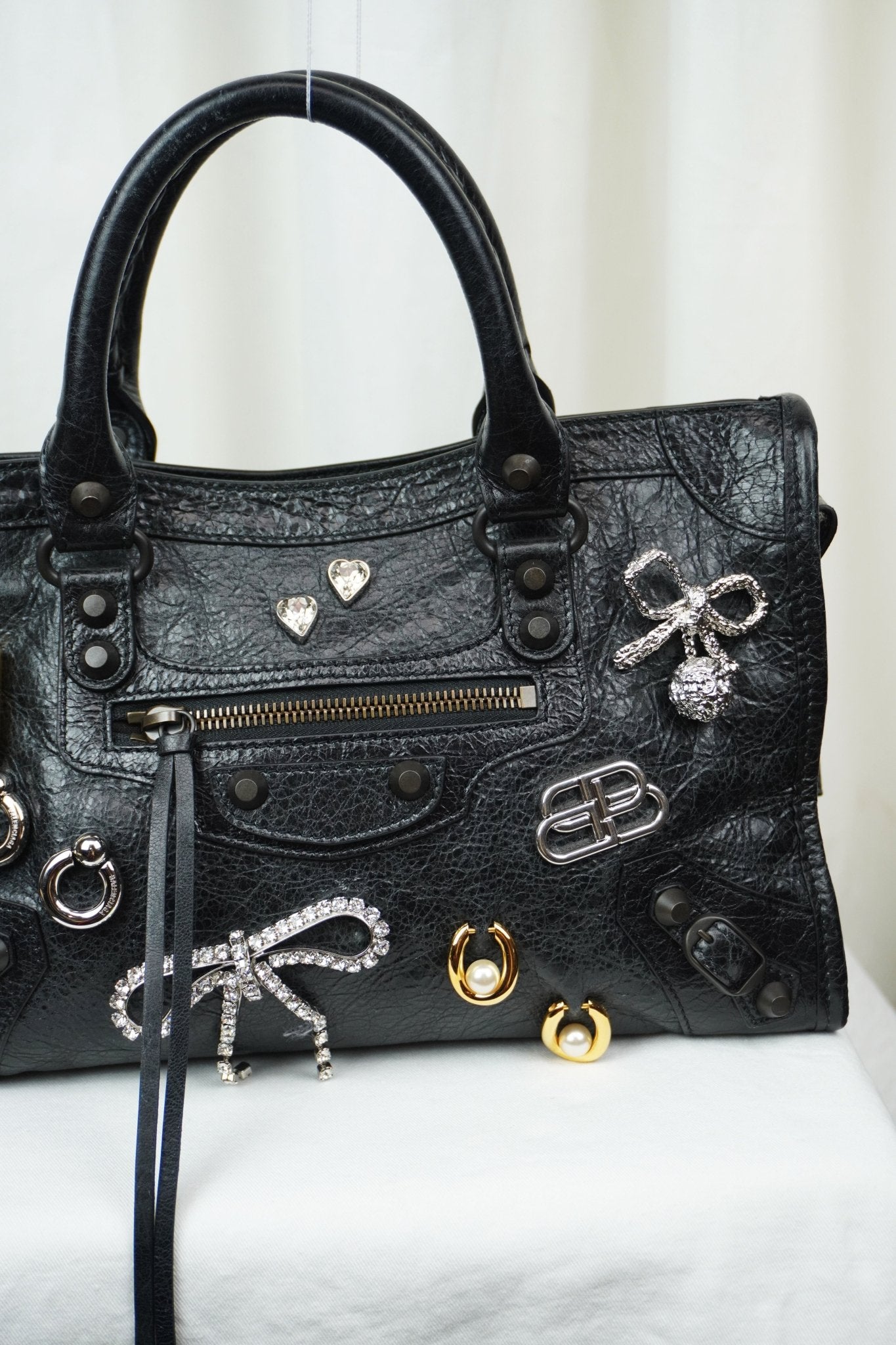 Balenciaga Le City Bag Charms - Jade Vintage