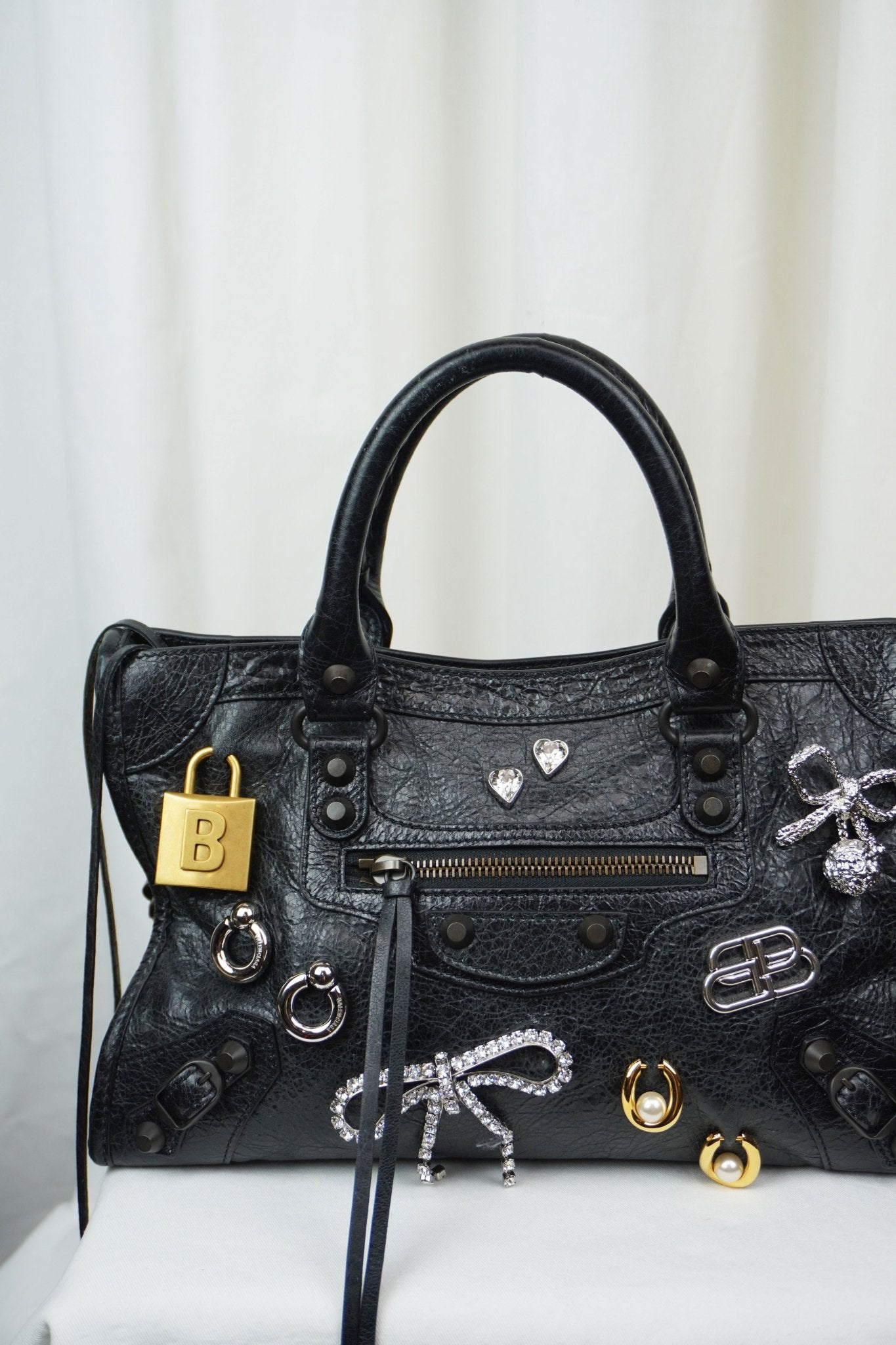 Balenciaga Le City Bag Charms - Jade Vintage