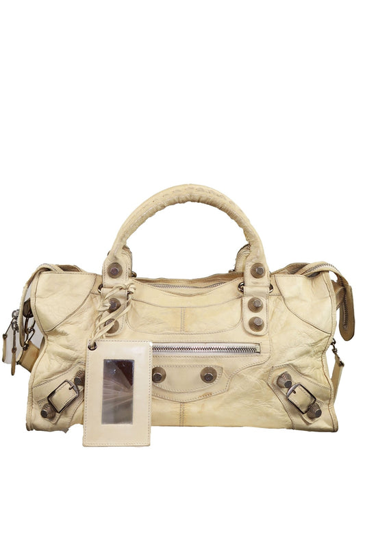 Balenciaga Part Time Bag Beige - Jade Vintage