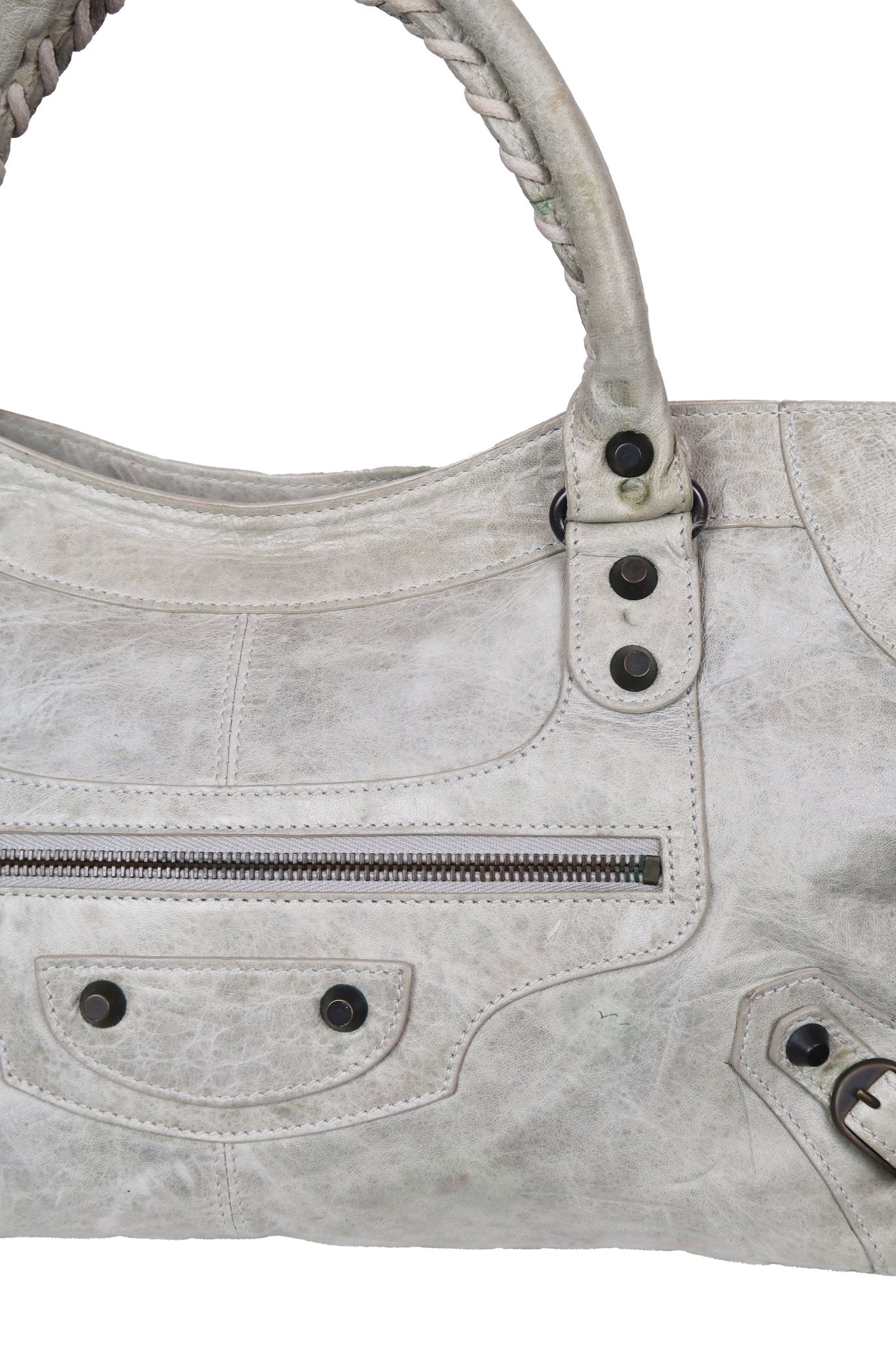 Balenciaga Part Time Bag Grey - Jade Vintage