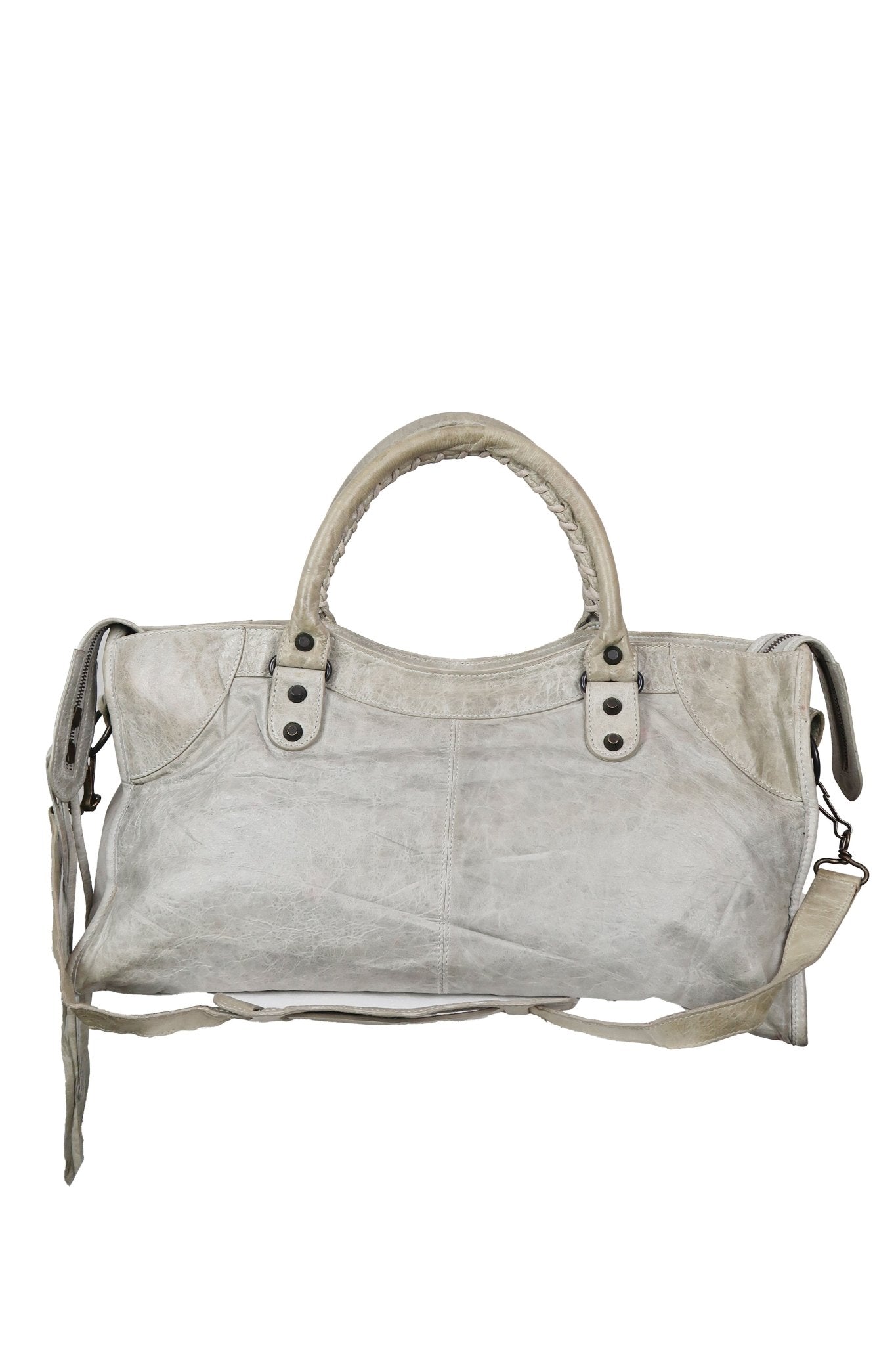 Balenciaga Part Time Bag Grey - Jade Vintage