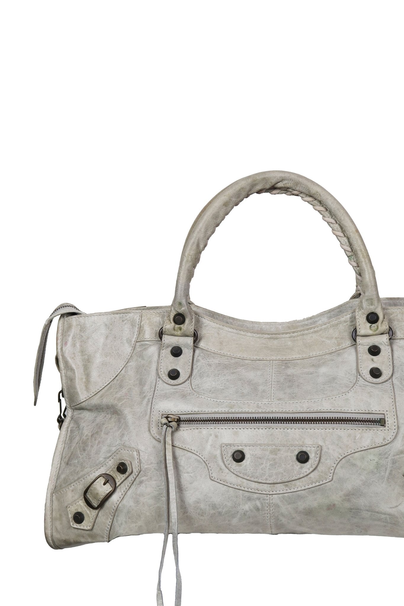 Balenciaga Part Time Bag Grey - Jade Vintage