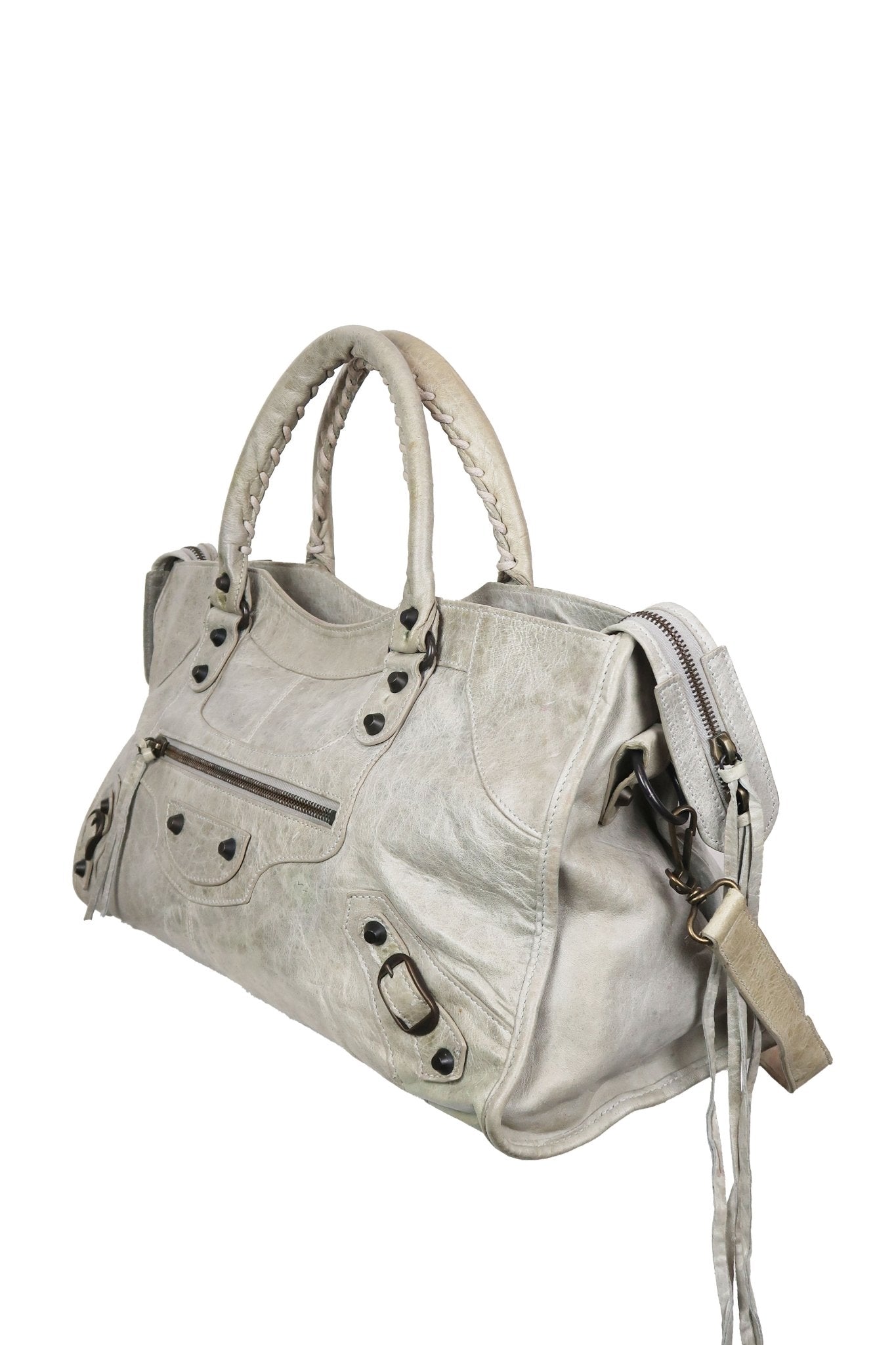 Balenciaga Part Time Bag Grey - Jade Vintage