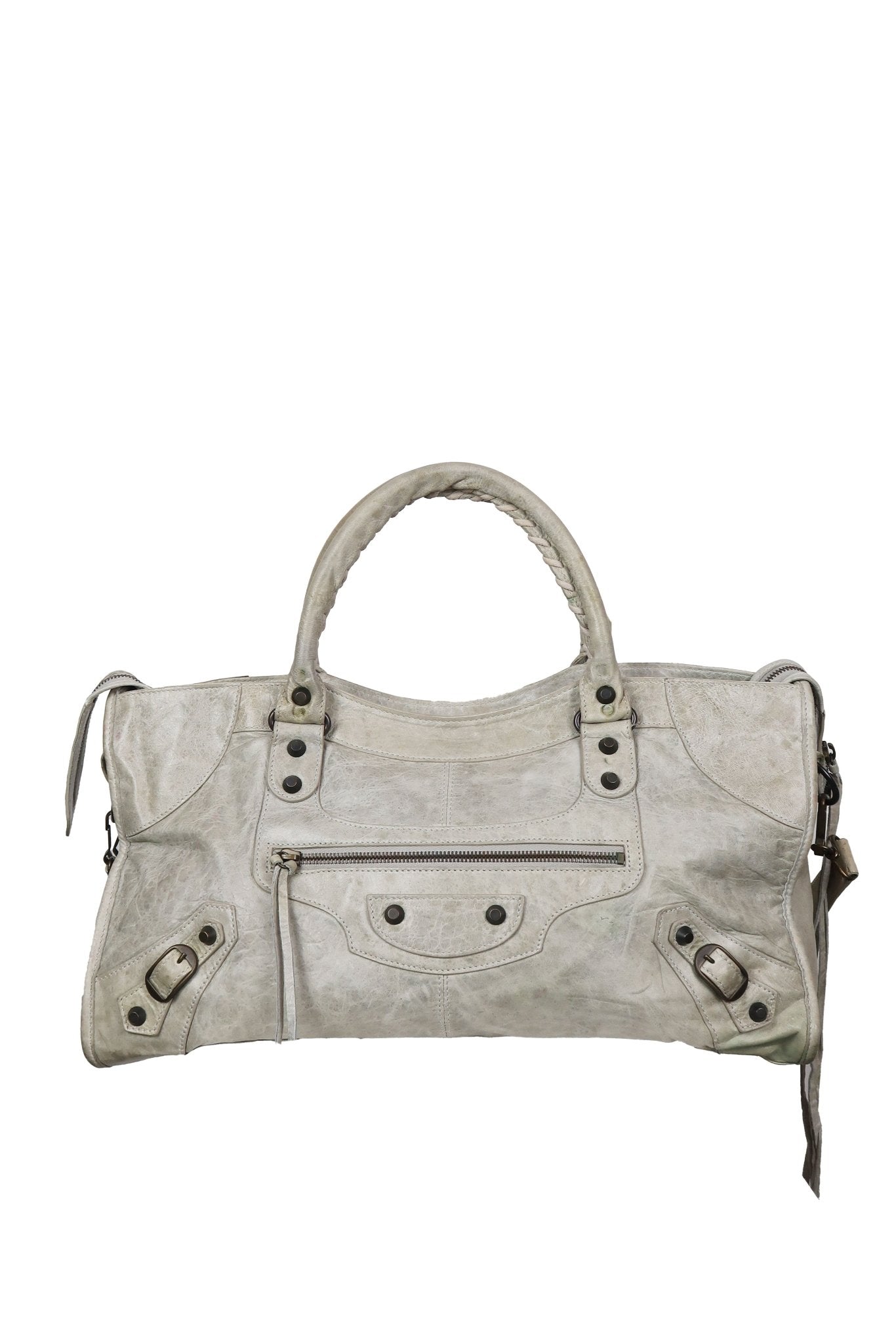Balenciaga Part Time Bag Grey - Jade Vintage