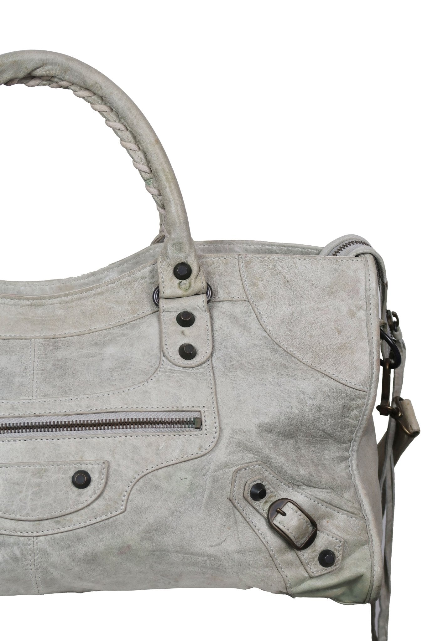 Balenciaga Part Time Bag Grey - Jade Vintage