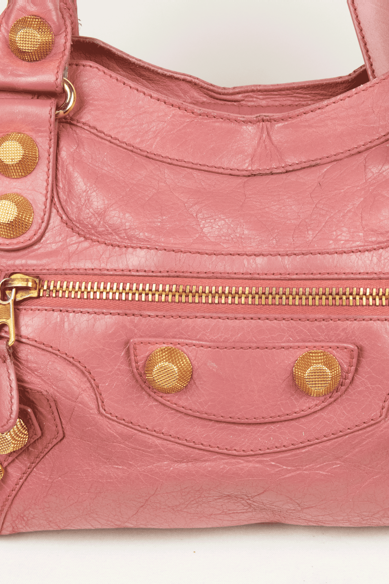Balenciaga Pink City Bag Giant 21 - Jade Vintage
