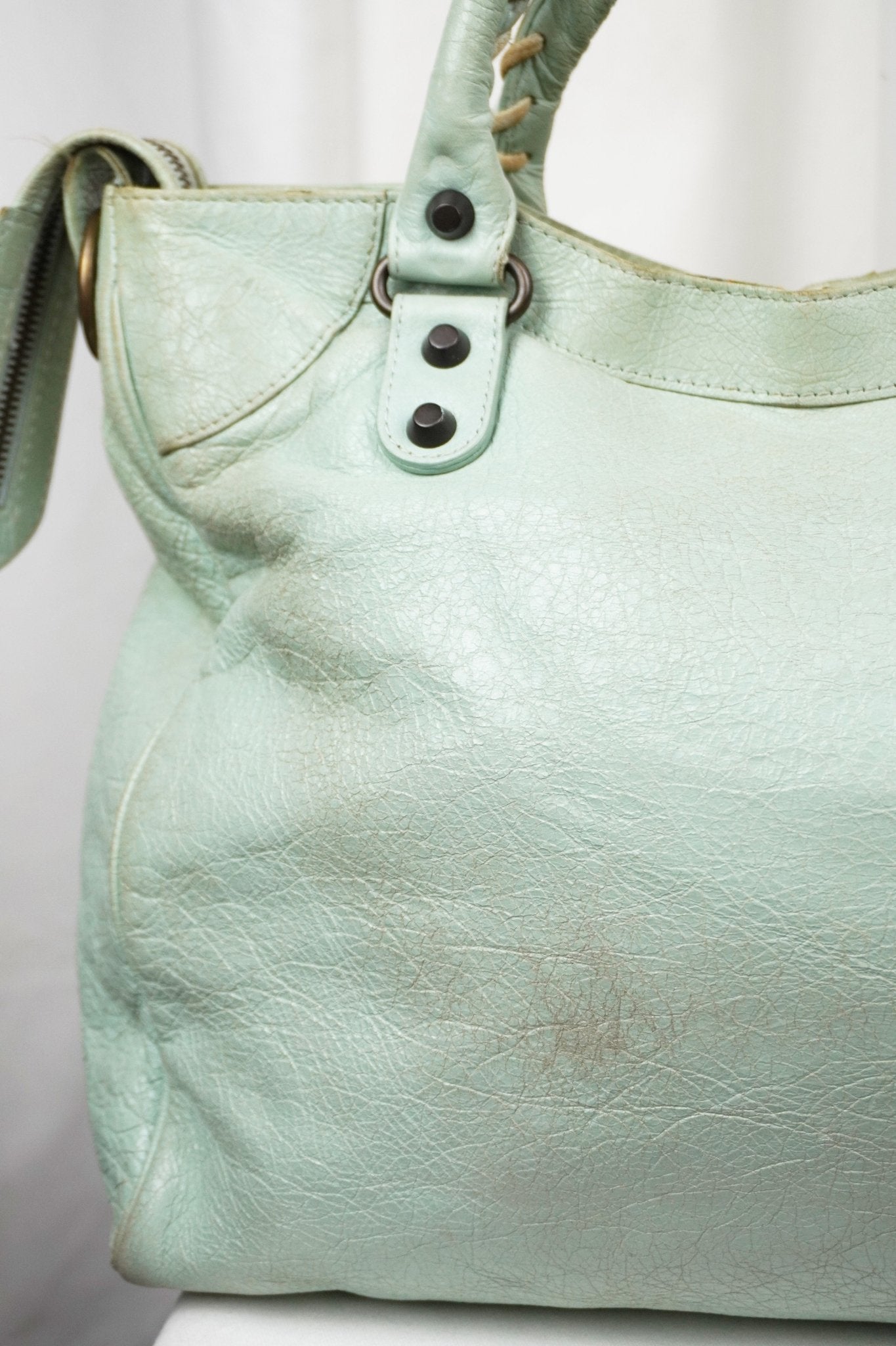 Balenciaga Town Bag - Jade Vintage