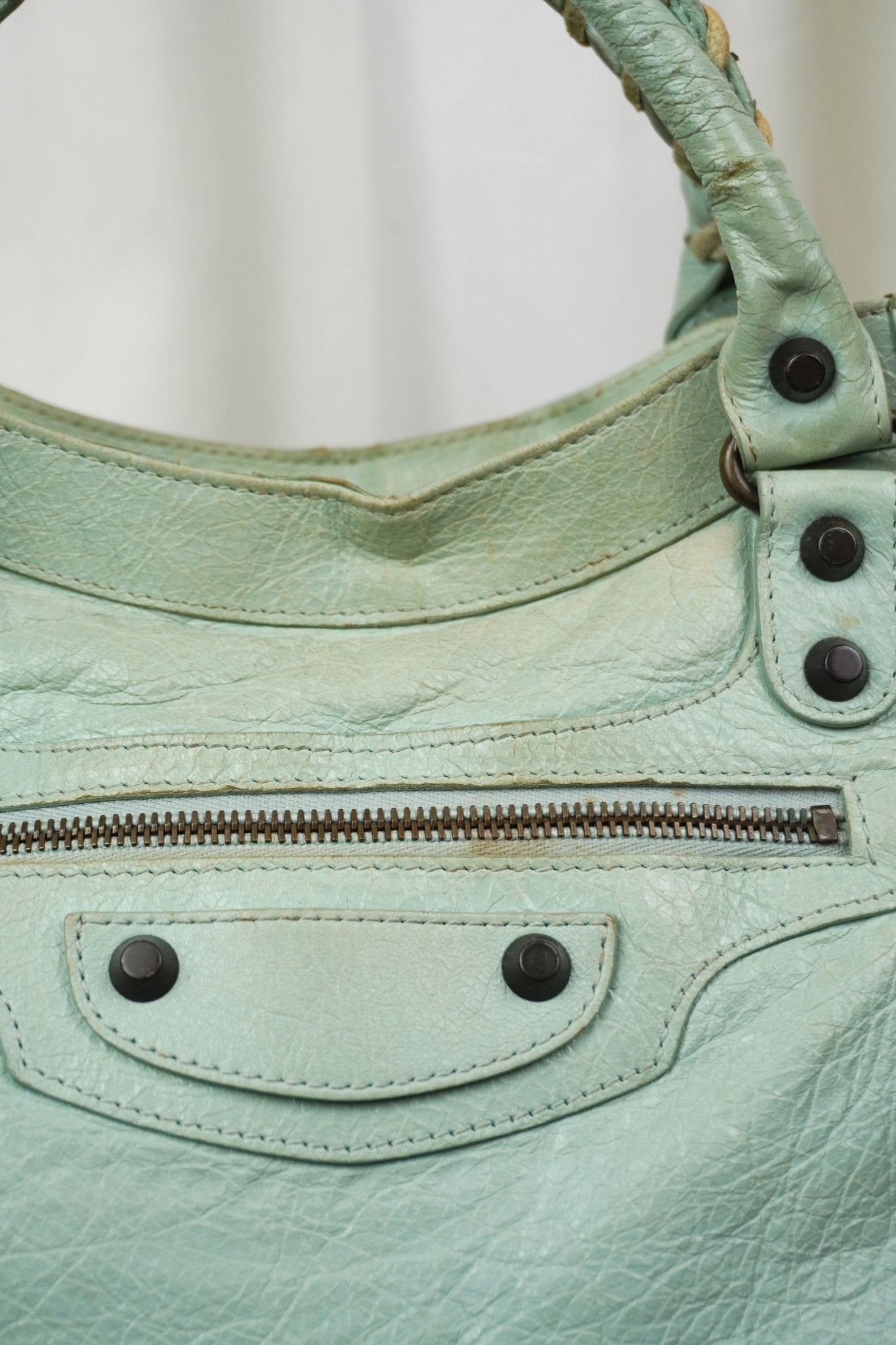 Balenciaga Town Bag - Jade Vintage