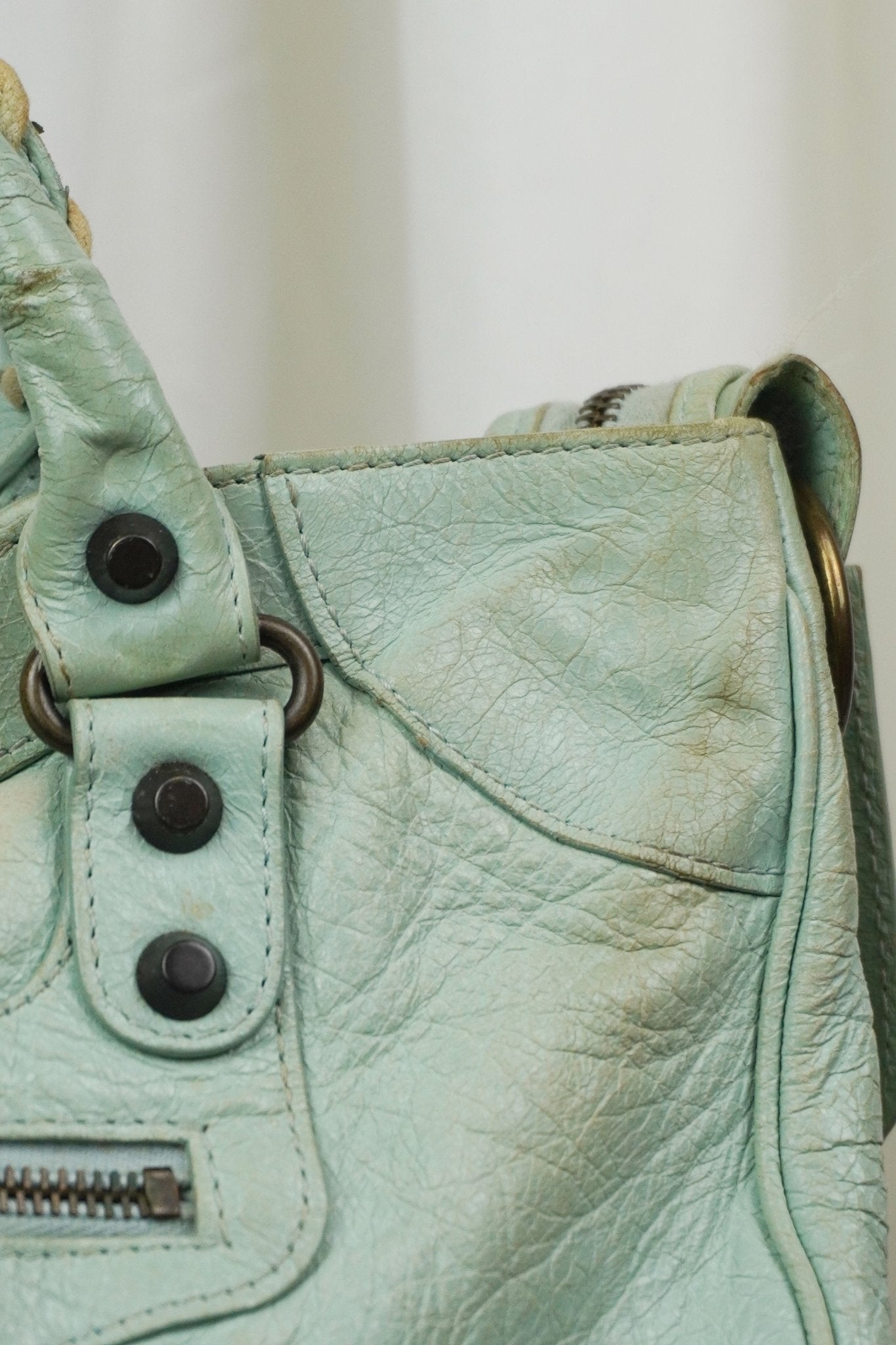 Balenciaga Town Bag - Jade Vintage