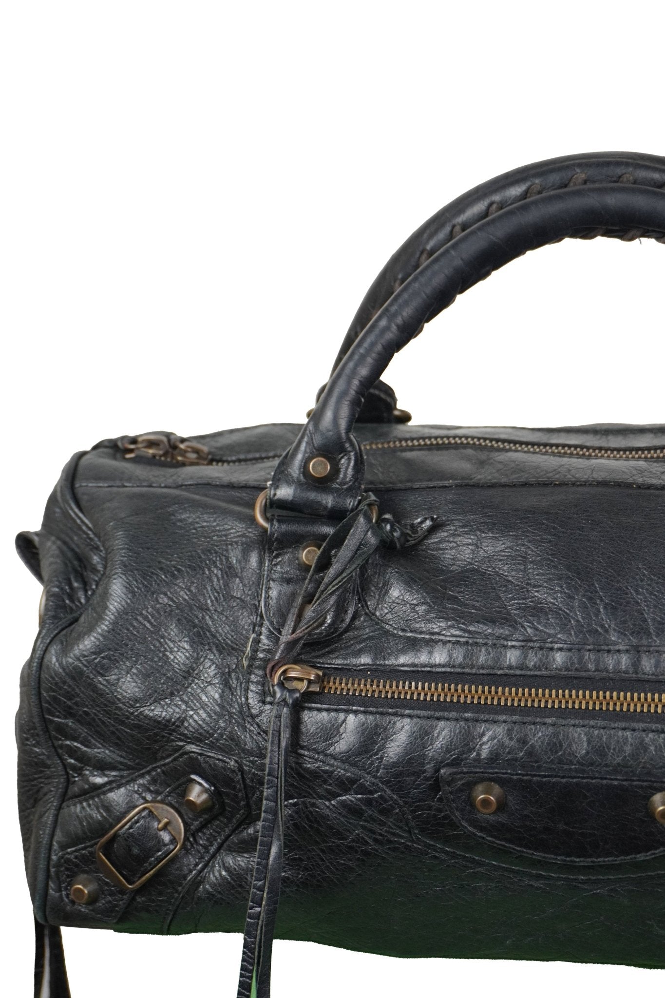 Balenciaga Twiggy Bag Black - Jade Vintage