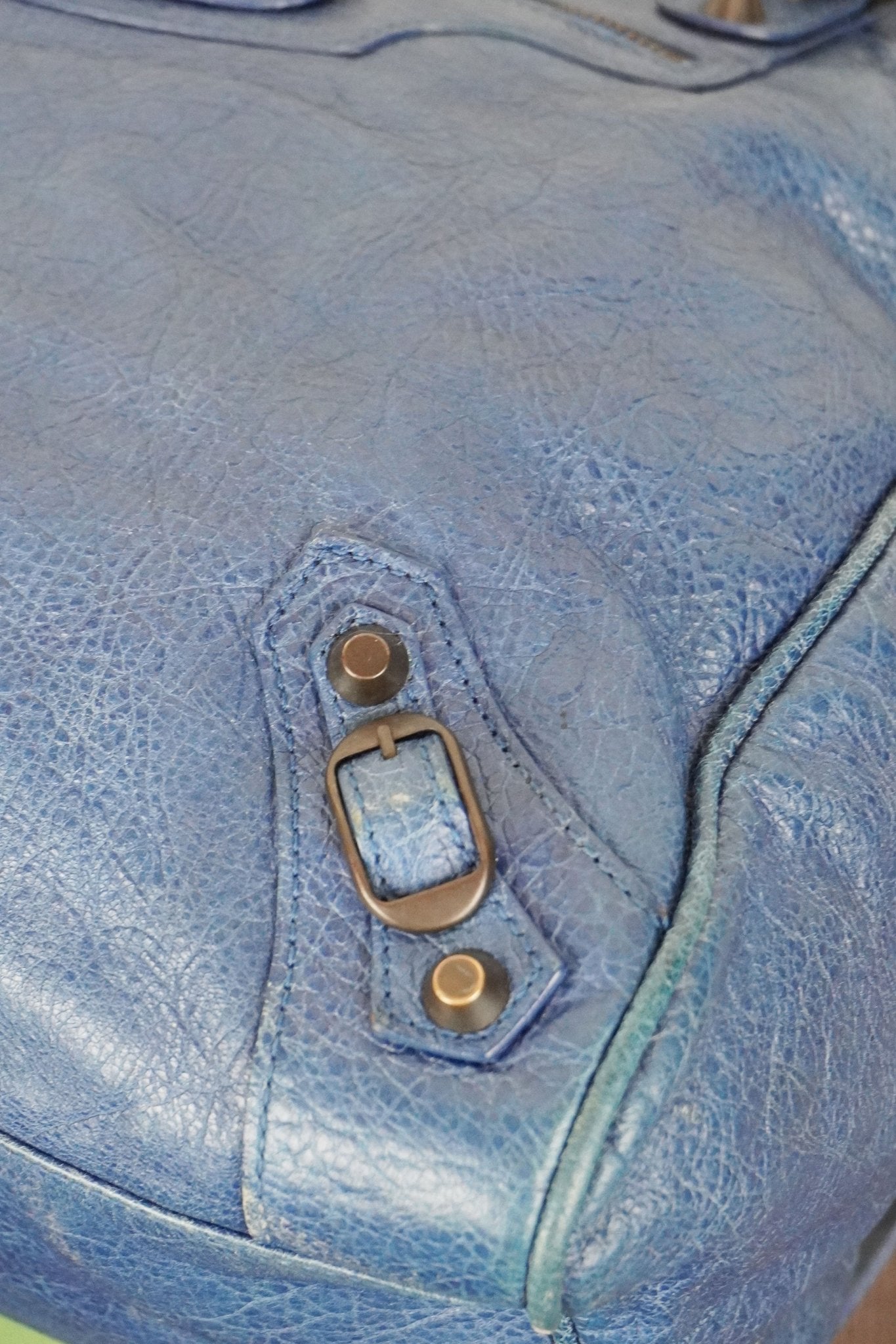 Balenciaga Velo Bag Bleu Royal - Jade Vintage