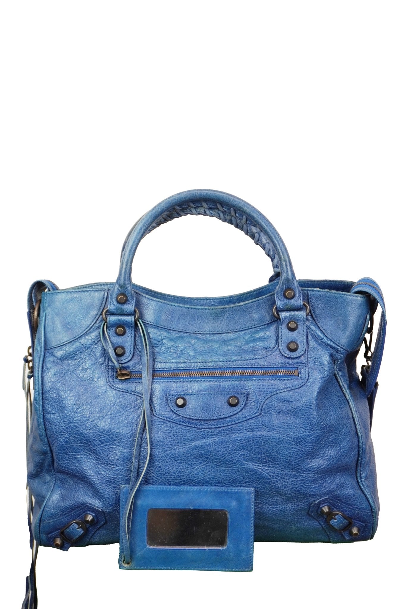 Balenciaga Velo Bag Bleu Royal - Jade Vintage