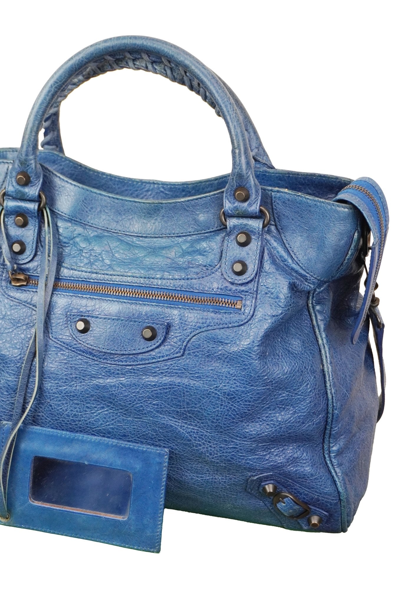 Balenciaga Velo Bag Bleu Royal - Jade Vintage