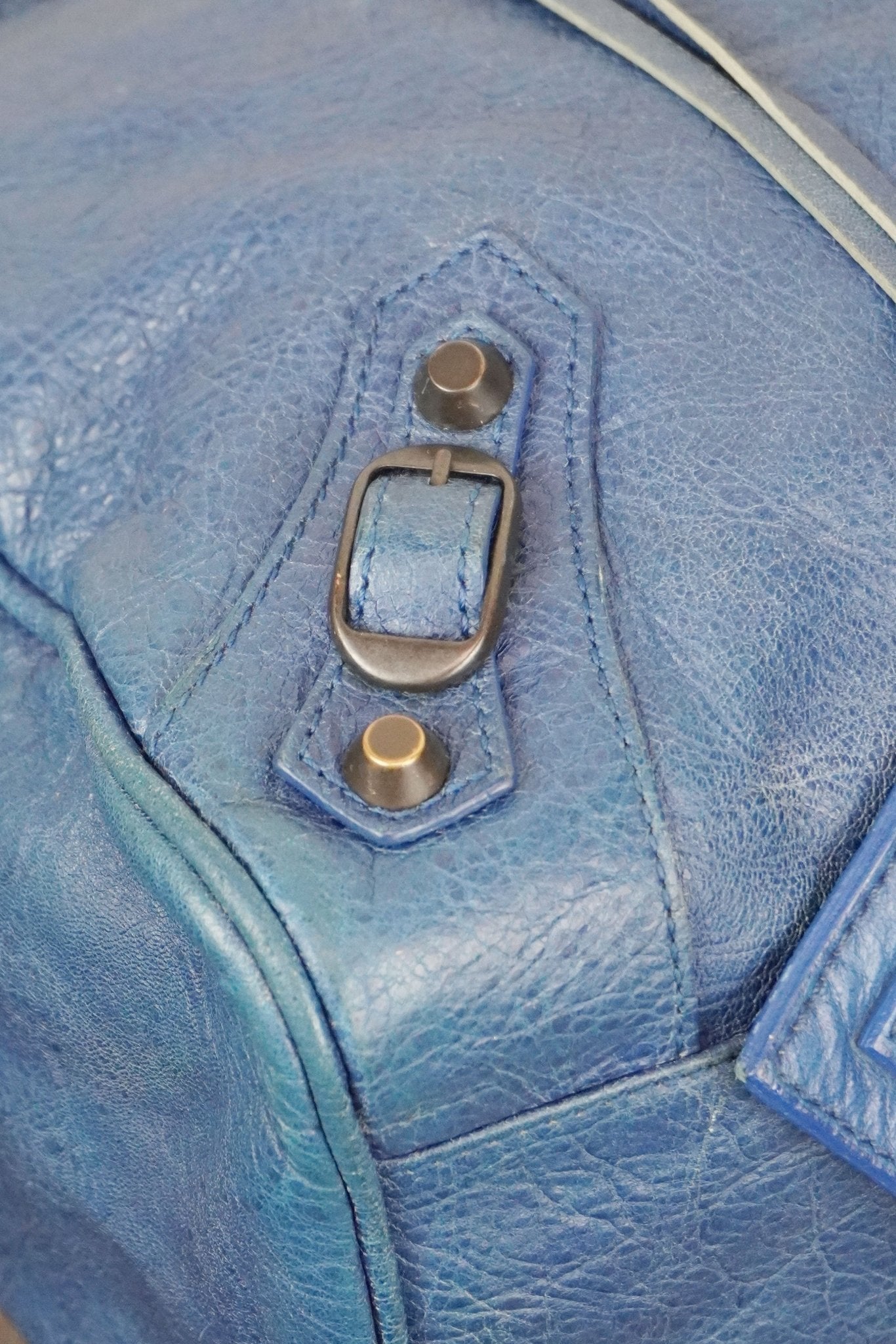 Balenciaga Velo Bag Bleu Royal - Jade Vintage