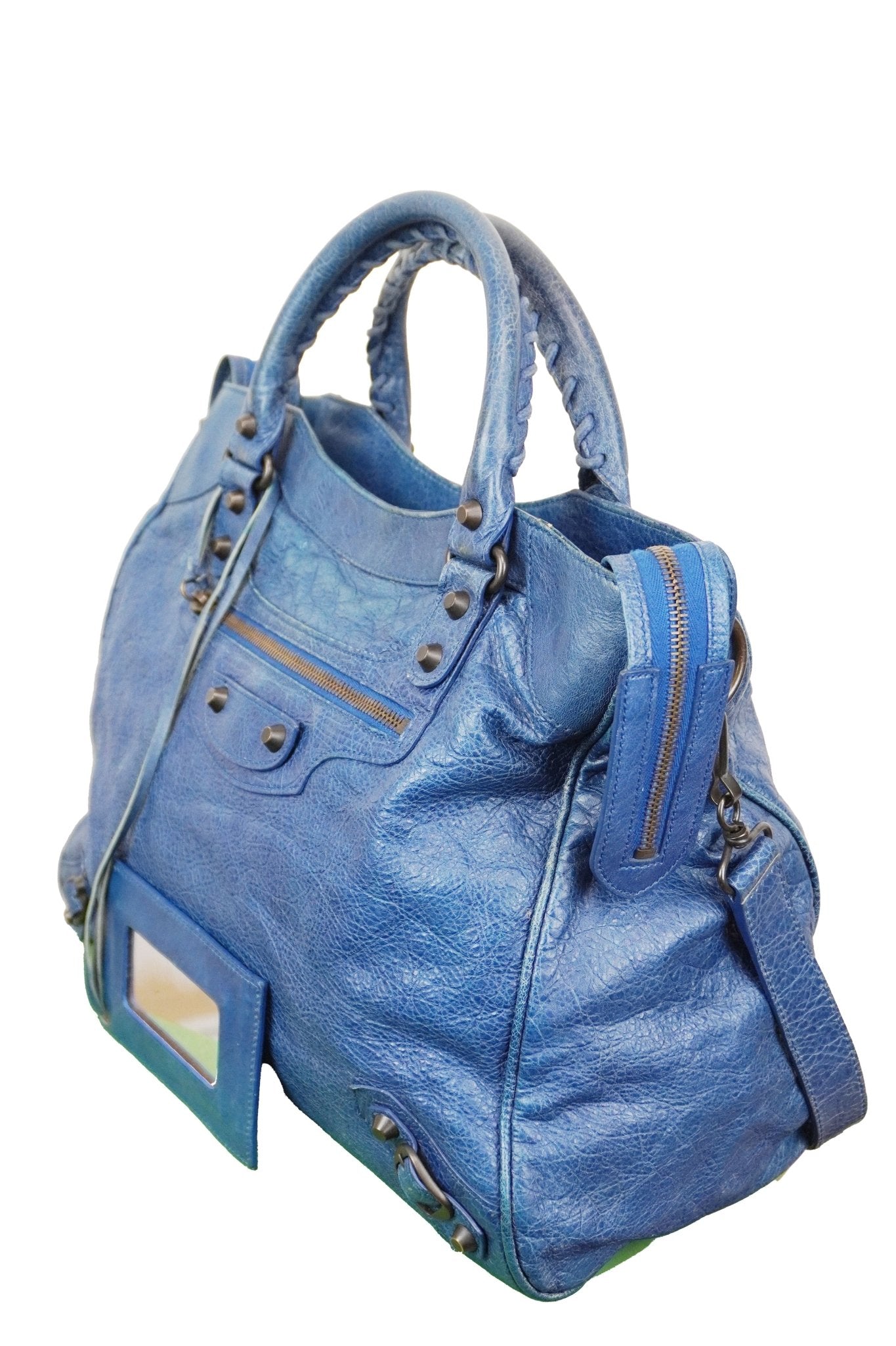 Balenciaga Velo Bag Bleu Royal - Jade Vintage