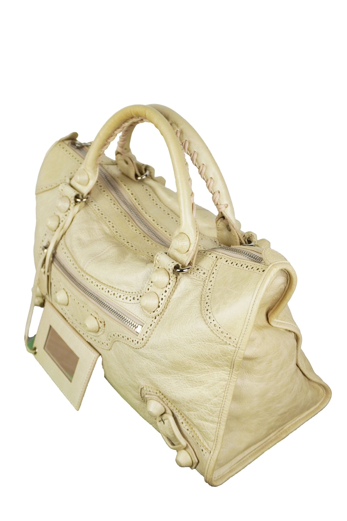 Balenciaga Work City Brogues Bag Praline - Jade Vintage