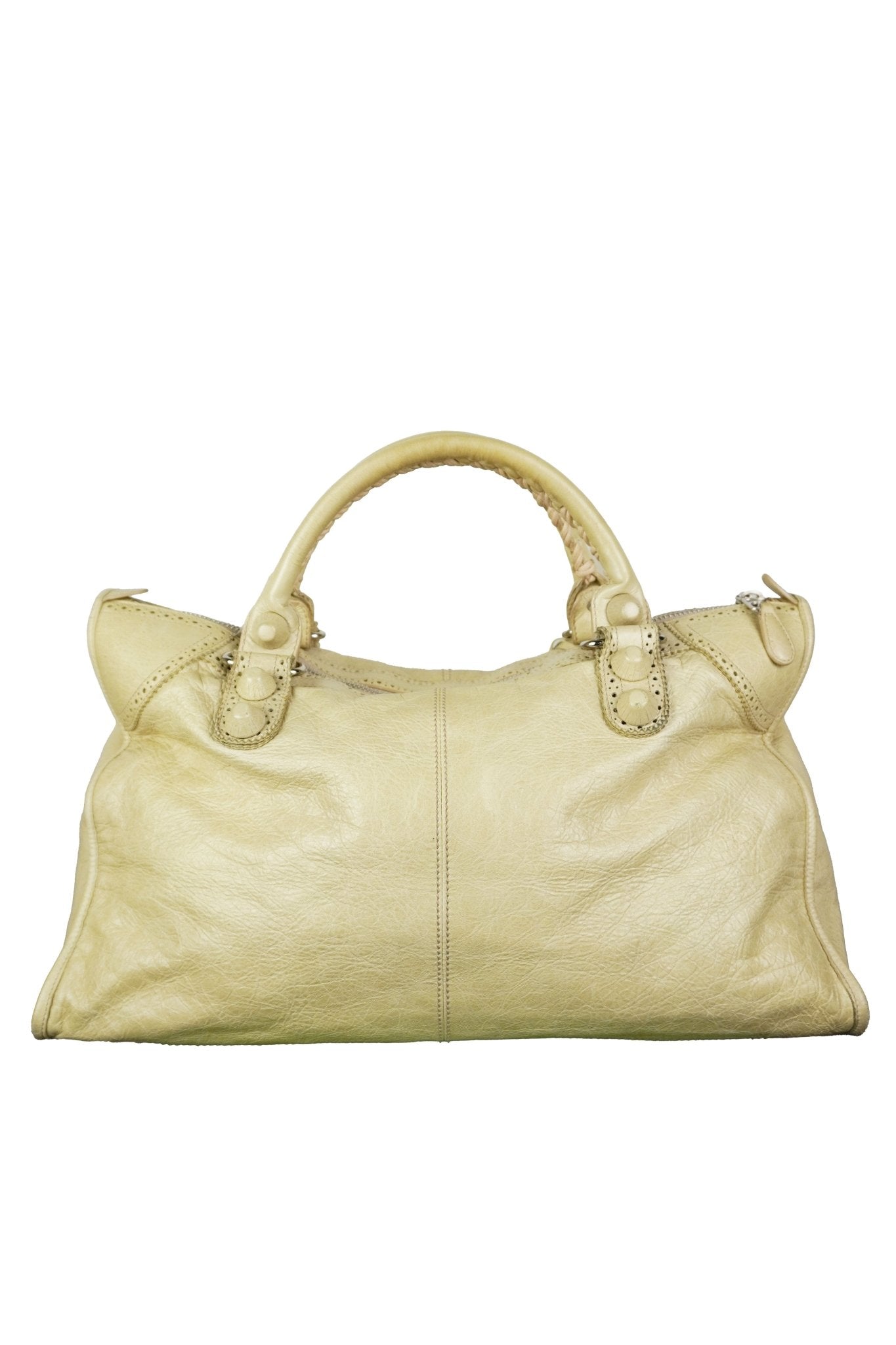 Balenciaga Work City Brogues Bag Praline - Jade Vintage