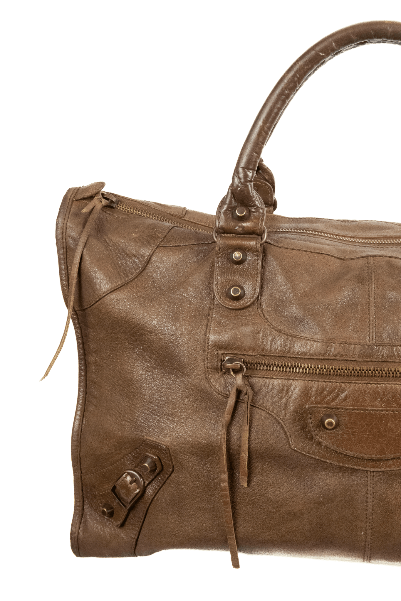 Balenciaga Work Tote Brown - Jade Vintage
