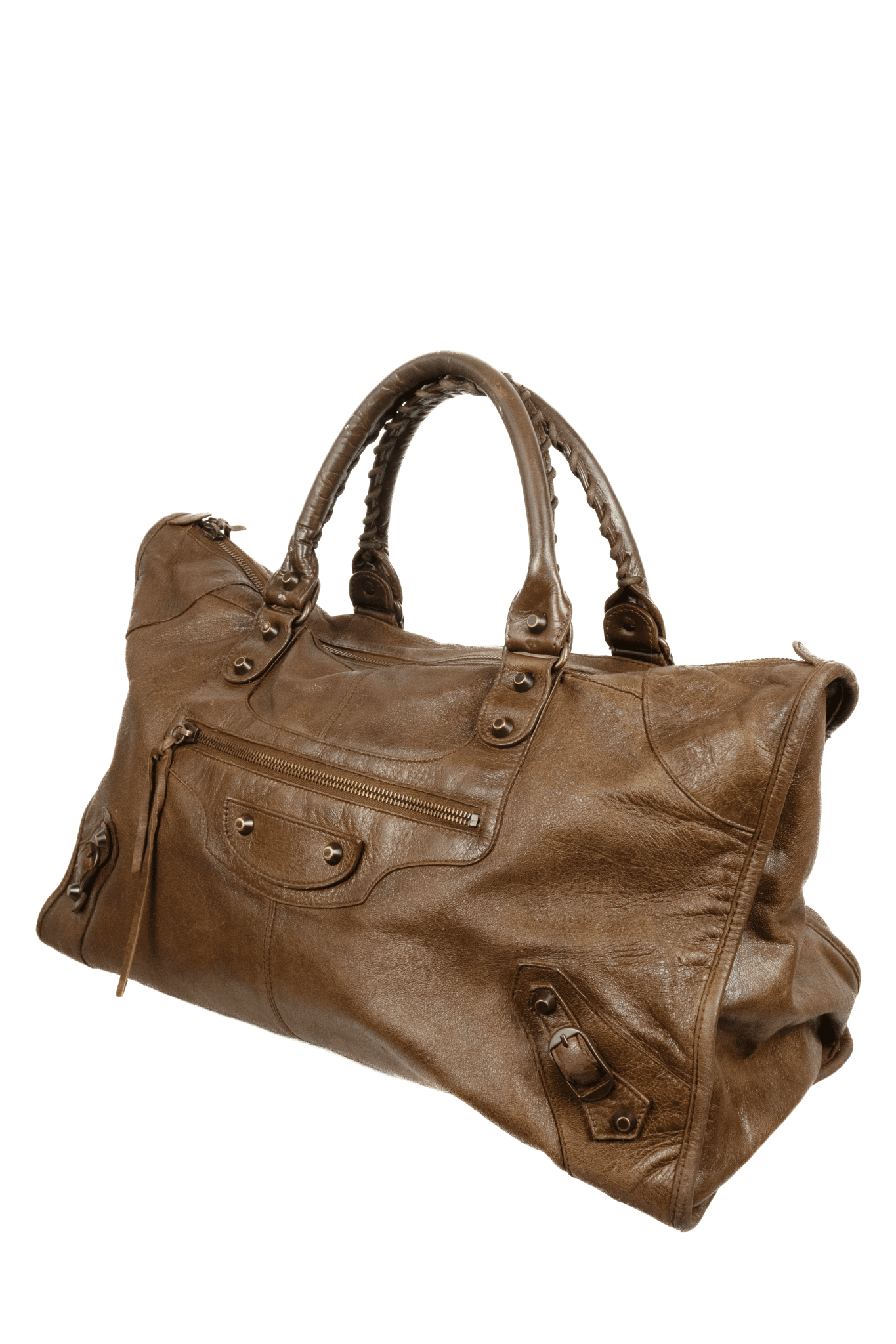 Balenciaga Work Tote Brown - Jade Vintage