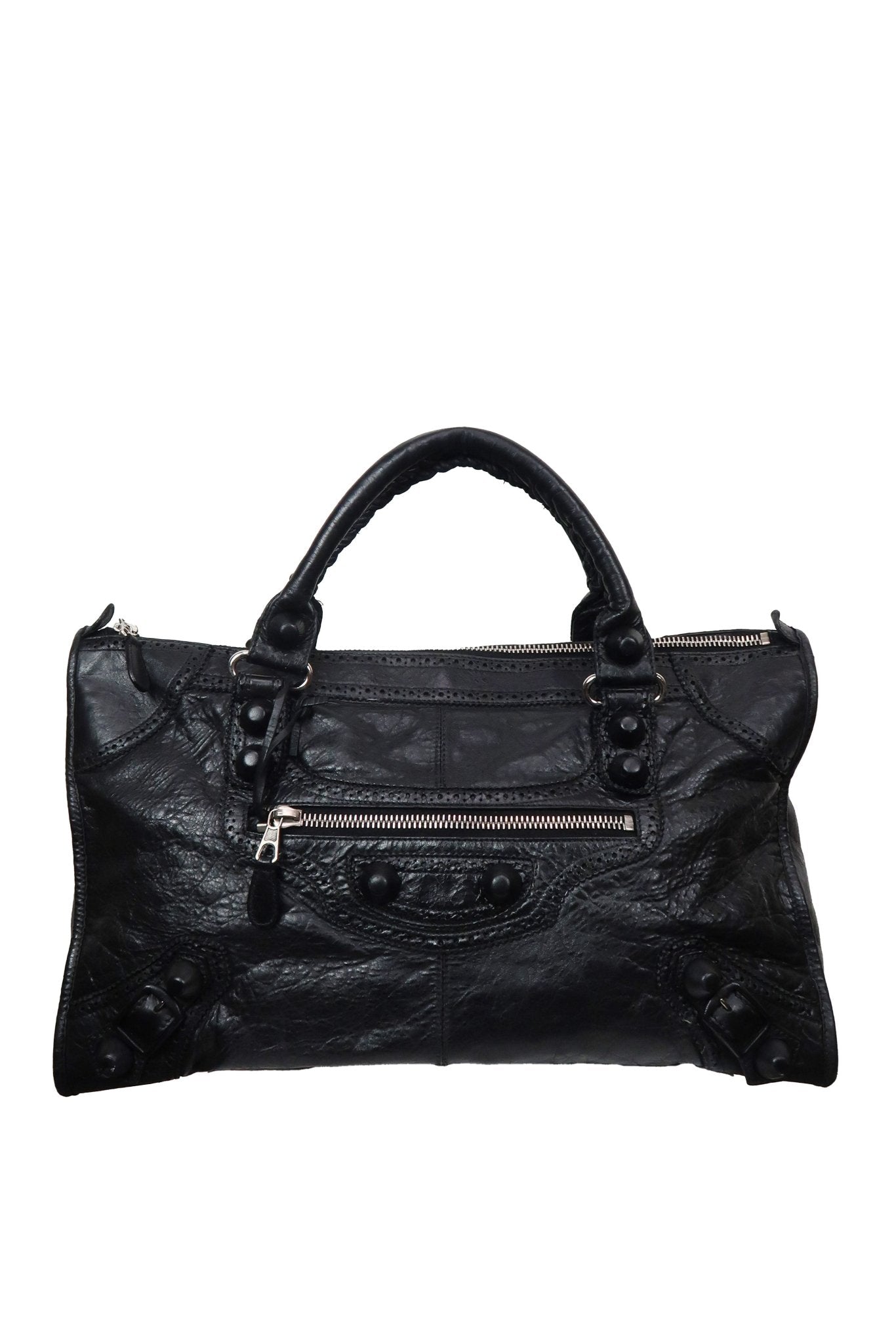Balenciaga Work Tote Giant 21 Black - Jade Vintage