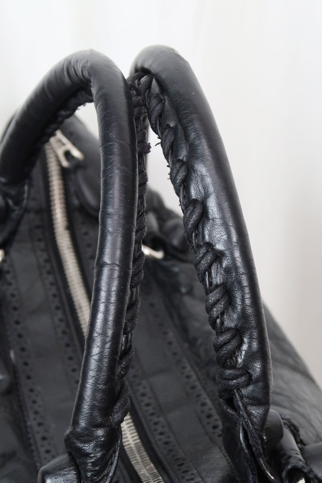 Balenciaga Work Tote Giant 21 Black - Jade Vintage