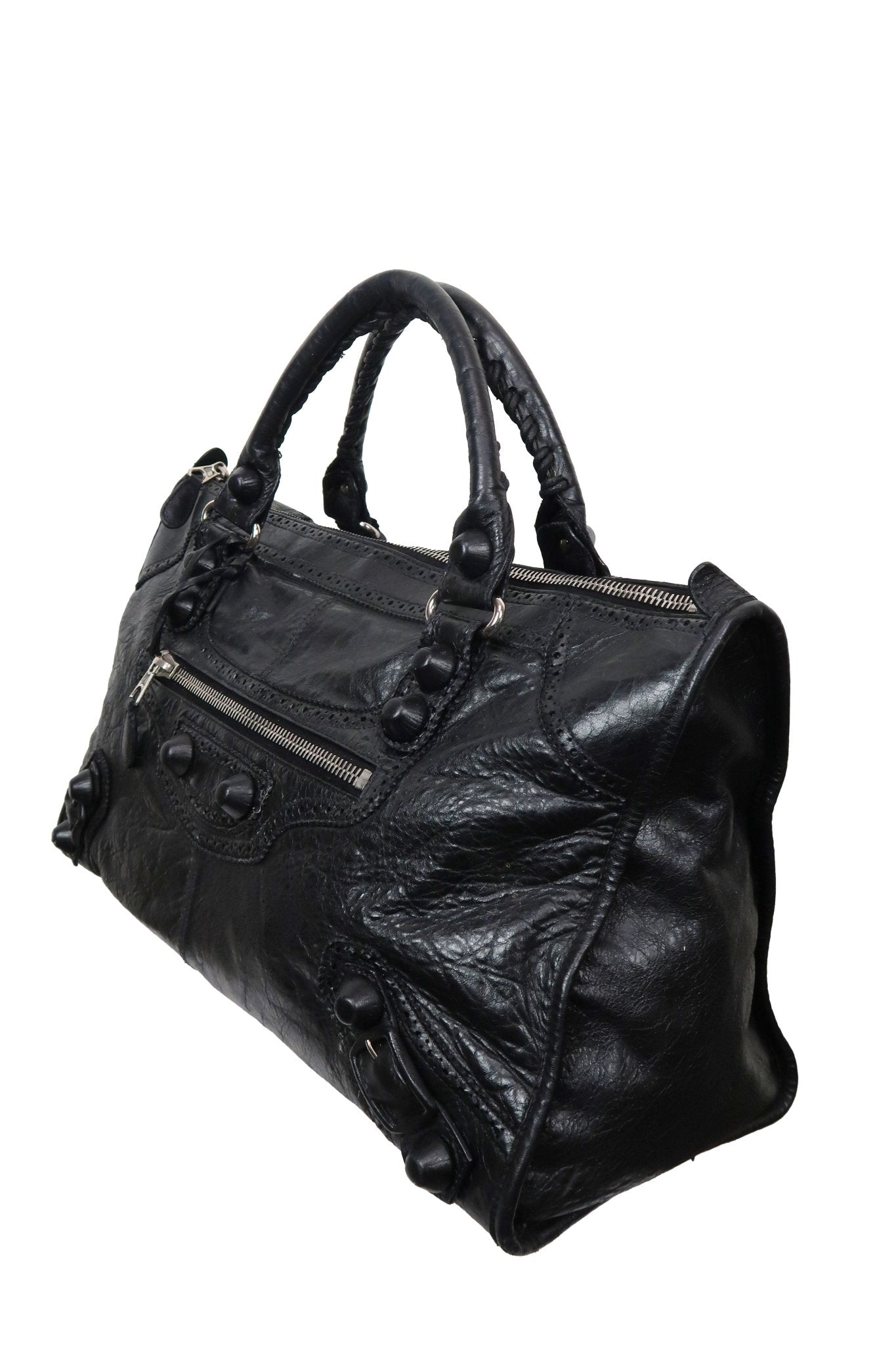 Balenciaga Work Tote Giant 21 Black - Jade Vintage