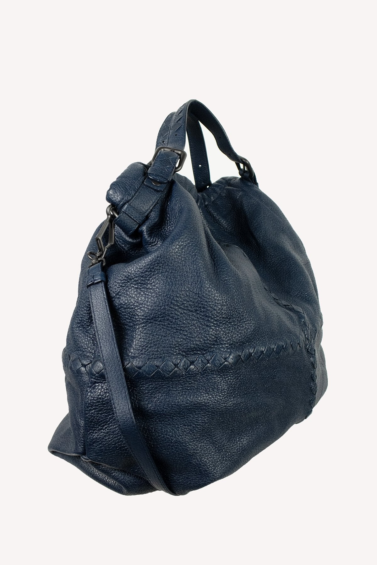 Bottega Veneta Cervo Deerskin Bering Hobo - Jade Vintage