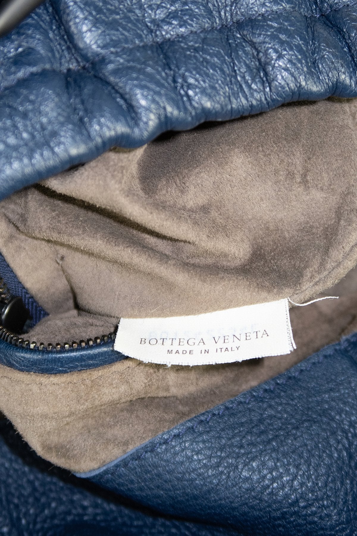 Bottega Veneta Cervo Deerskin Bering Hobo - Jade Vintage