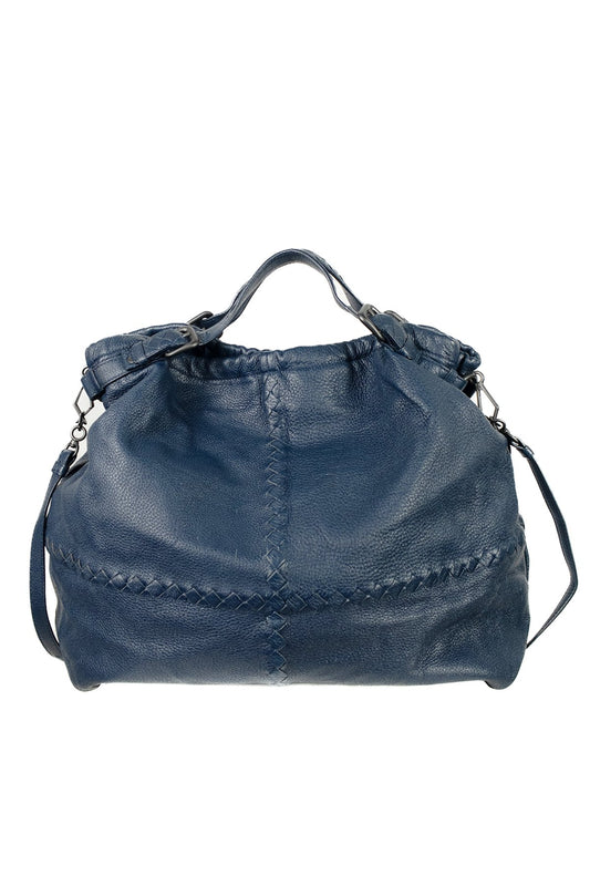 Bottega Veneta Cervo Deerskin Bering Hobo - Jade Vintage