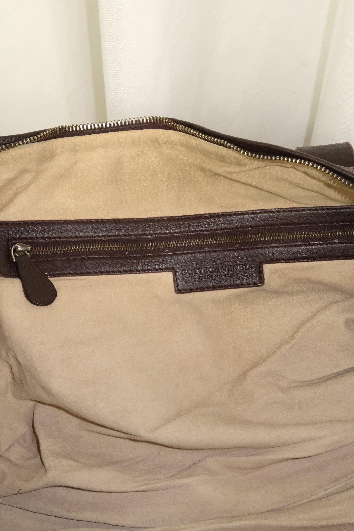 Bottega Veneta Nappa Intrecciato Accordion Satchel Moro - Jade Vintage