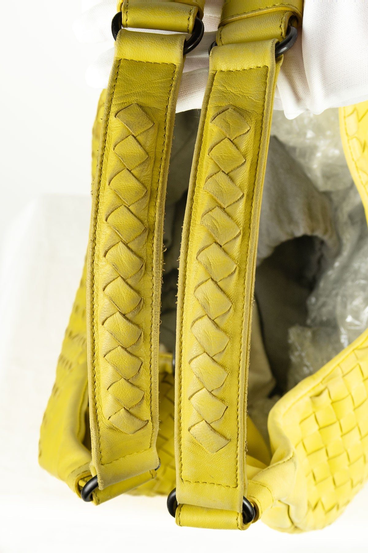 Bottega Veneta Nappa Intrecciato Large Campana - Jade Vintage