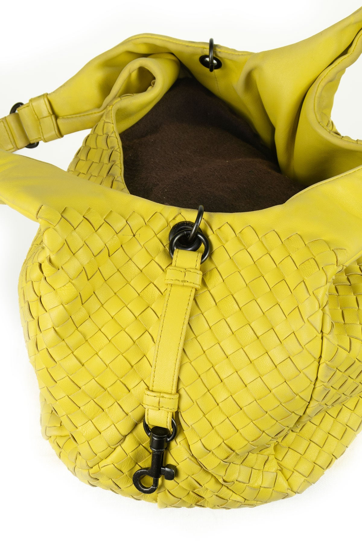 Bottega Veneta Nappa Intrecciato Large Campana - Jade Vintage