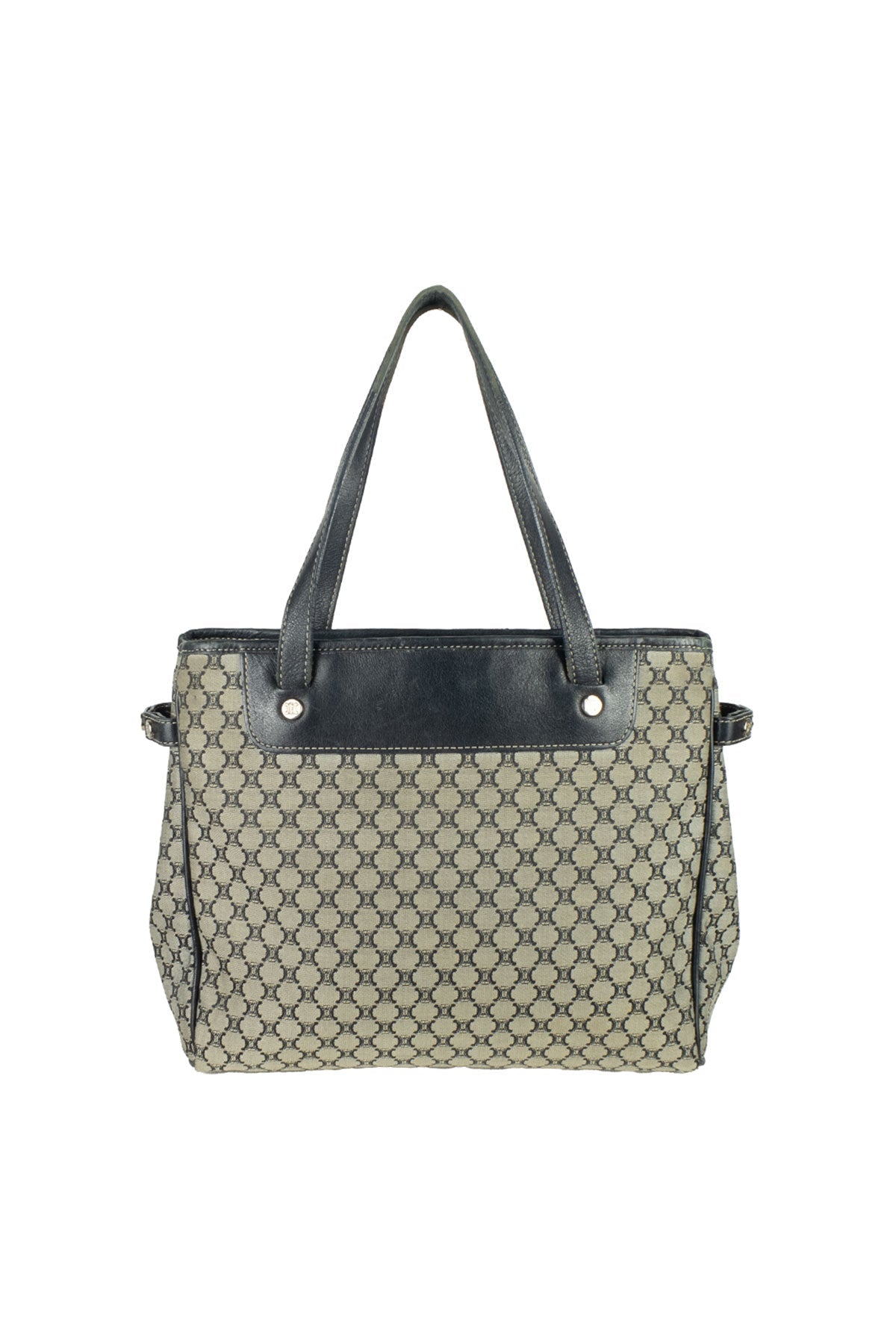 Celine Macadam Navy Handbag - Jade Vintage