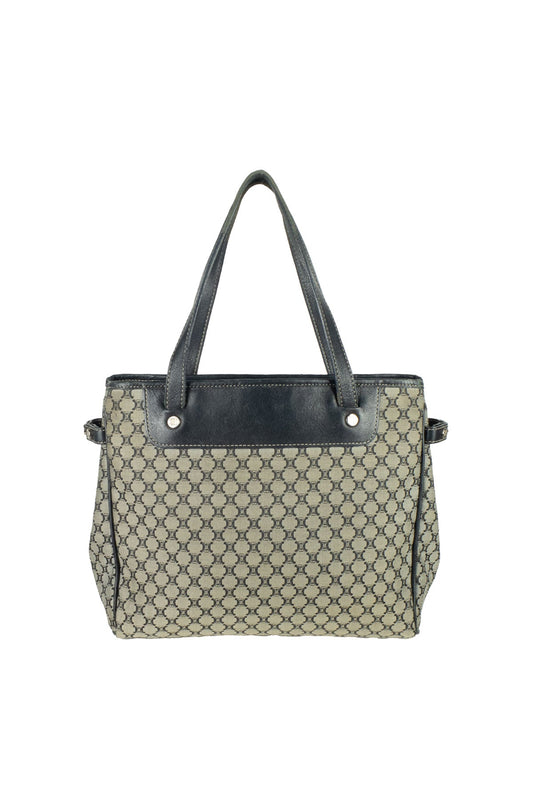 Celine Macadam Navy Handbag - Jade Vintage