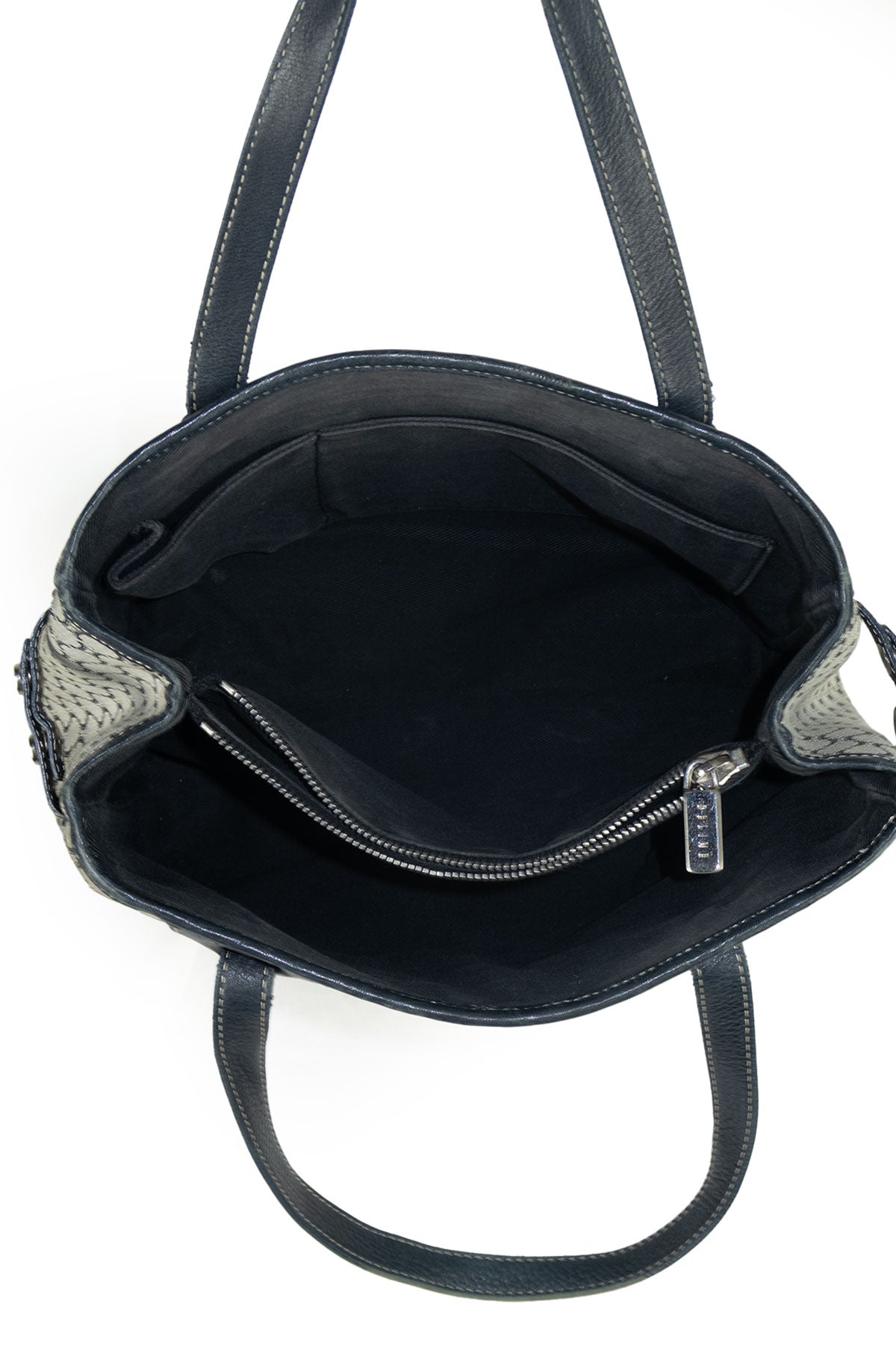 Celine Macadam Navy Handbag - Jade Vintage