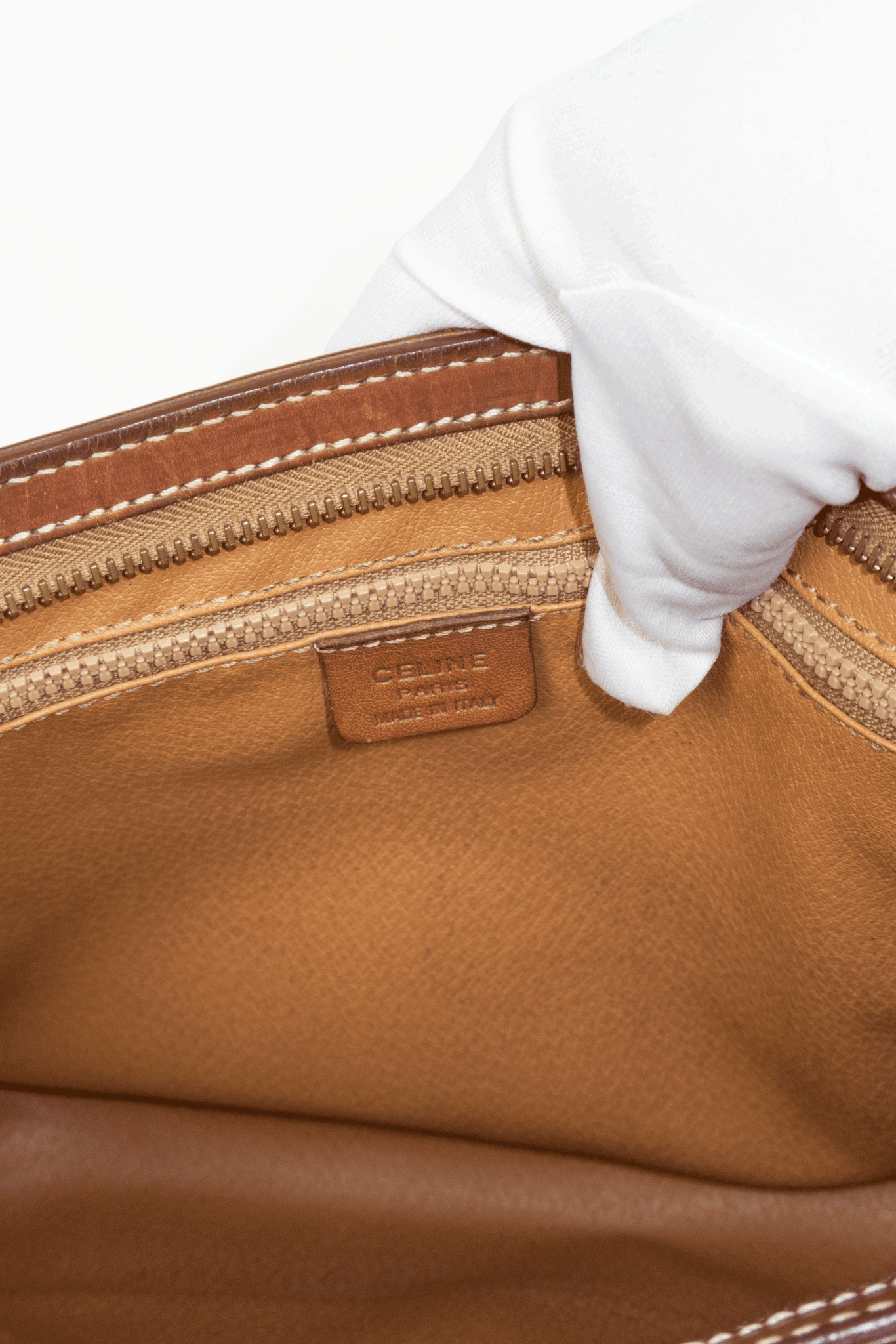Celine Macadam Portfolio Clutch - Jade Vintage