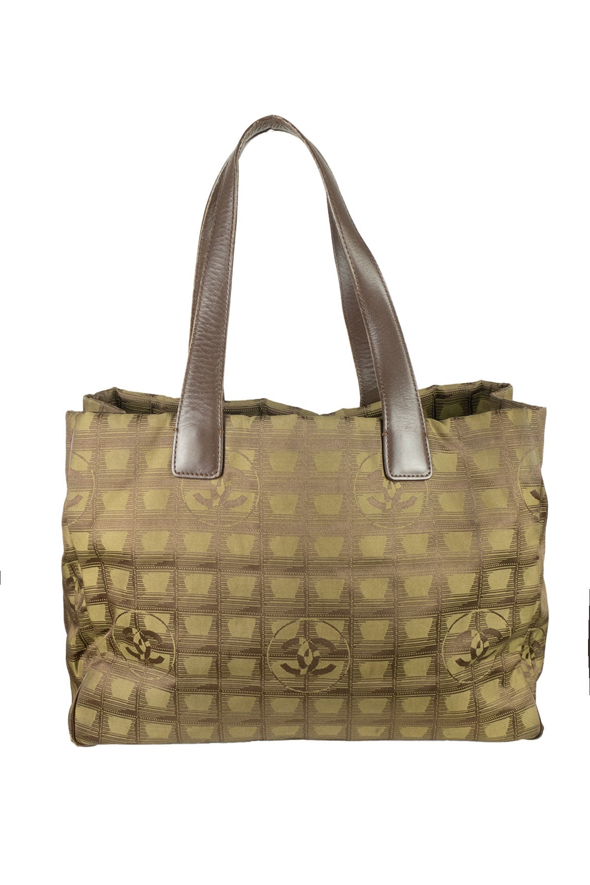Chanel Travel Line Ligne Nylon Tote - Jade Vintage