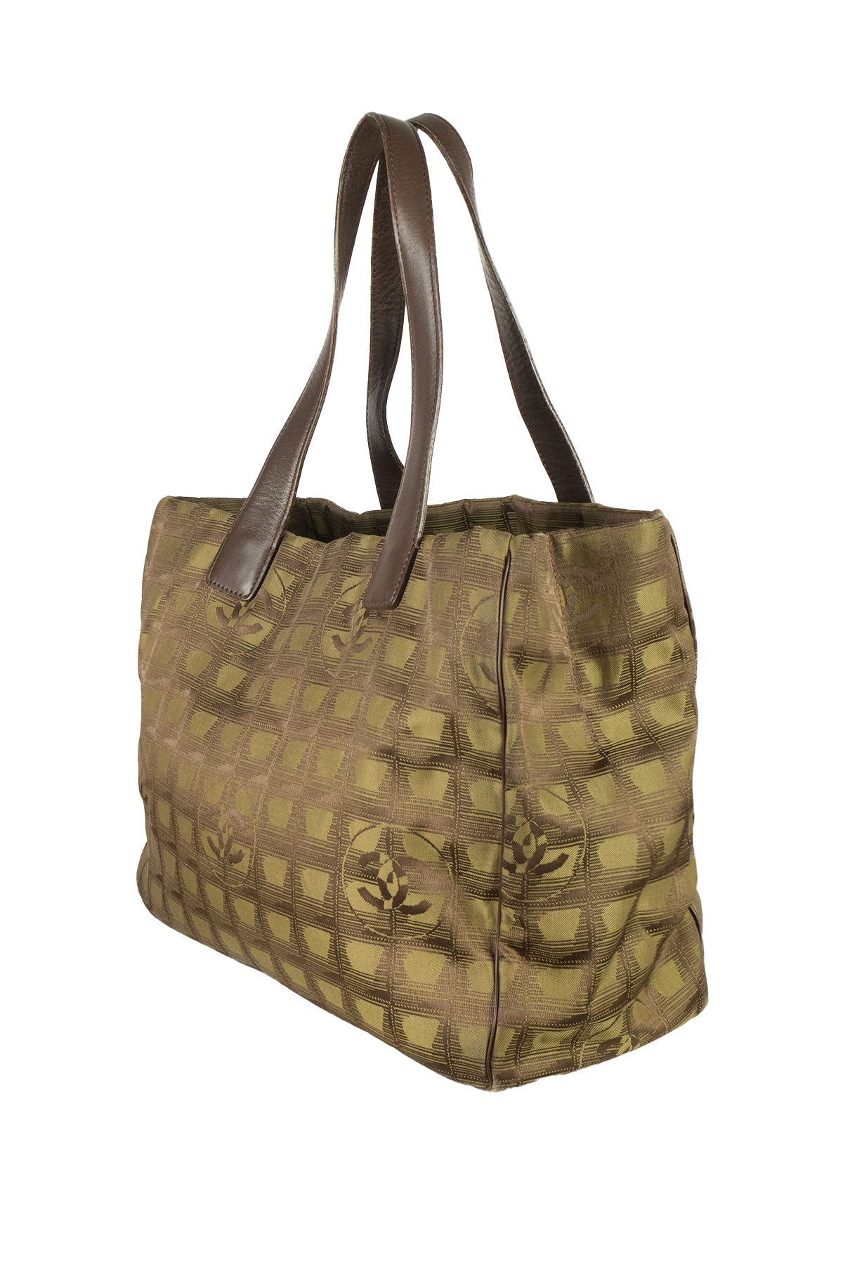 Chanel Travel Line Ligne Nylon Tote - Jade Vintage