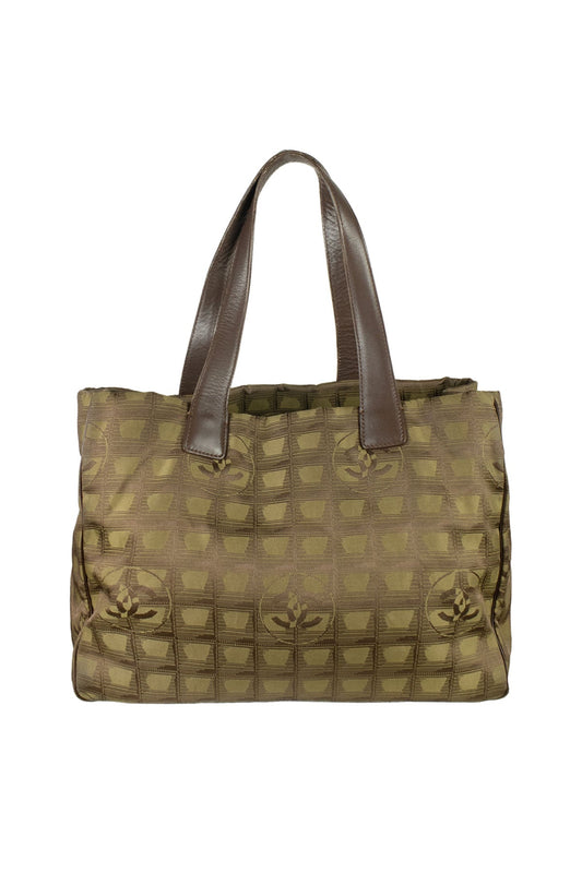 Chanel Travel Line Ligne Nylon Tote - Jade Vintage