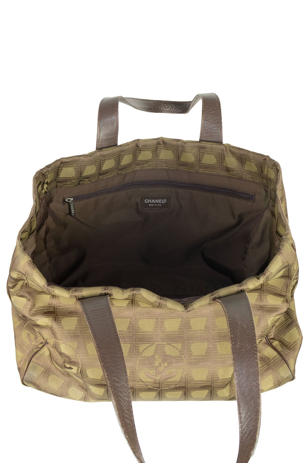 Chanel Travel Line Ligne Nylon Tote - Jade Vintage