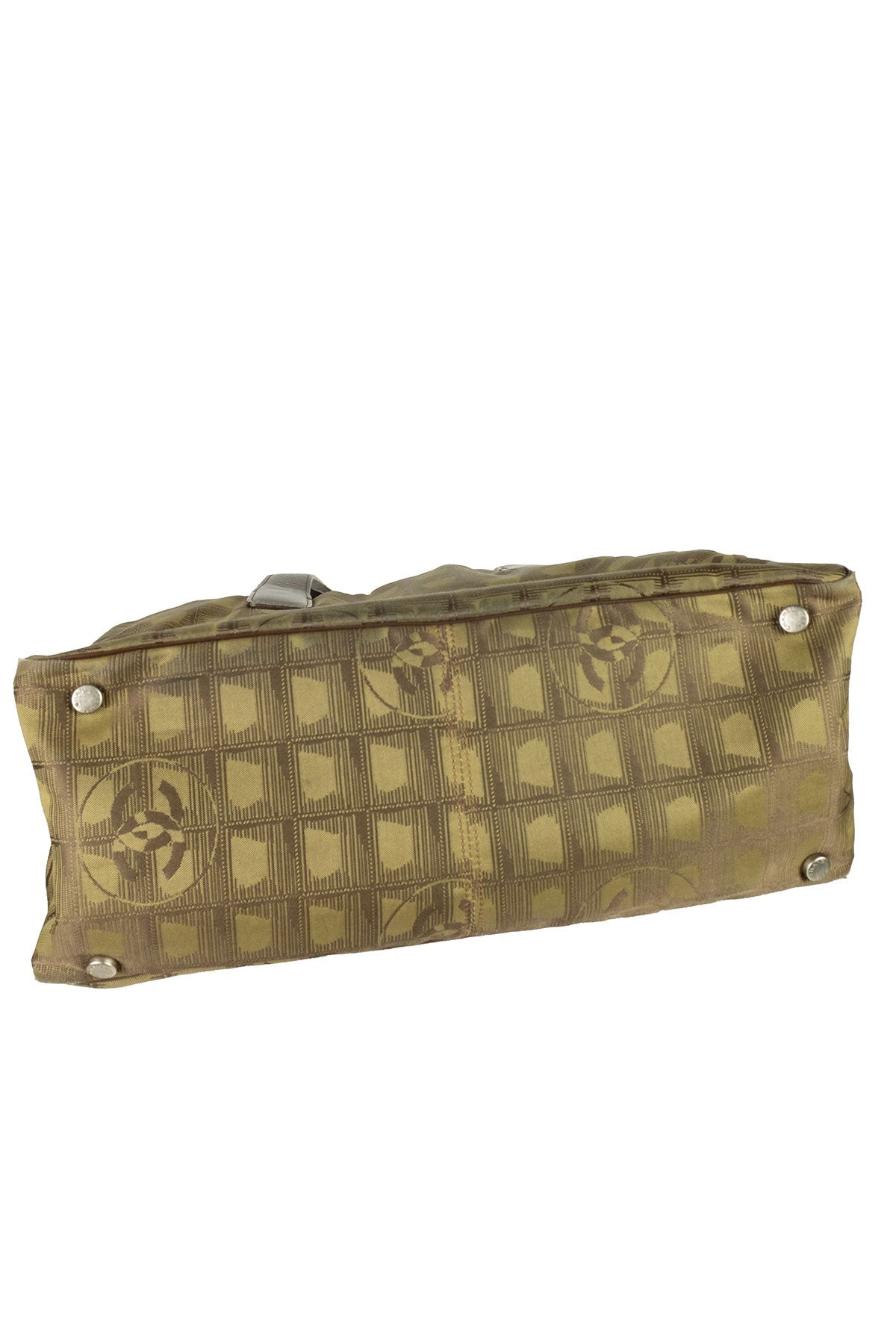 Chanel Travel Line Ligne Nylon Tote - Jade Vintage