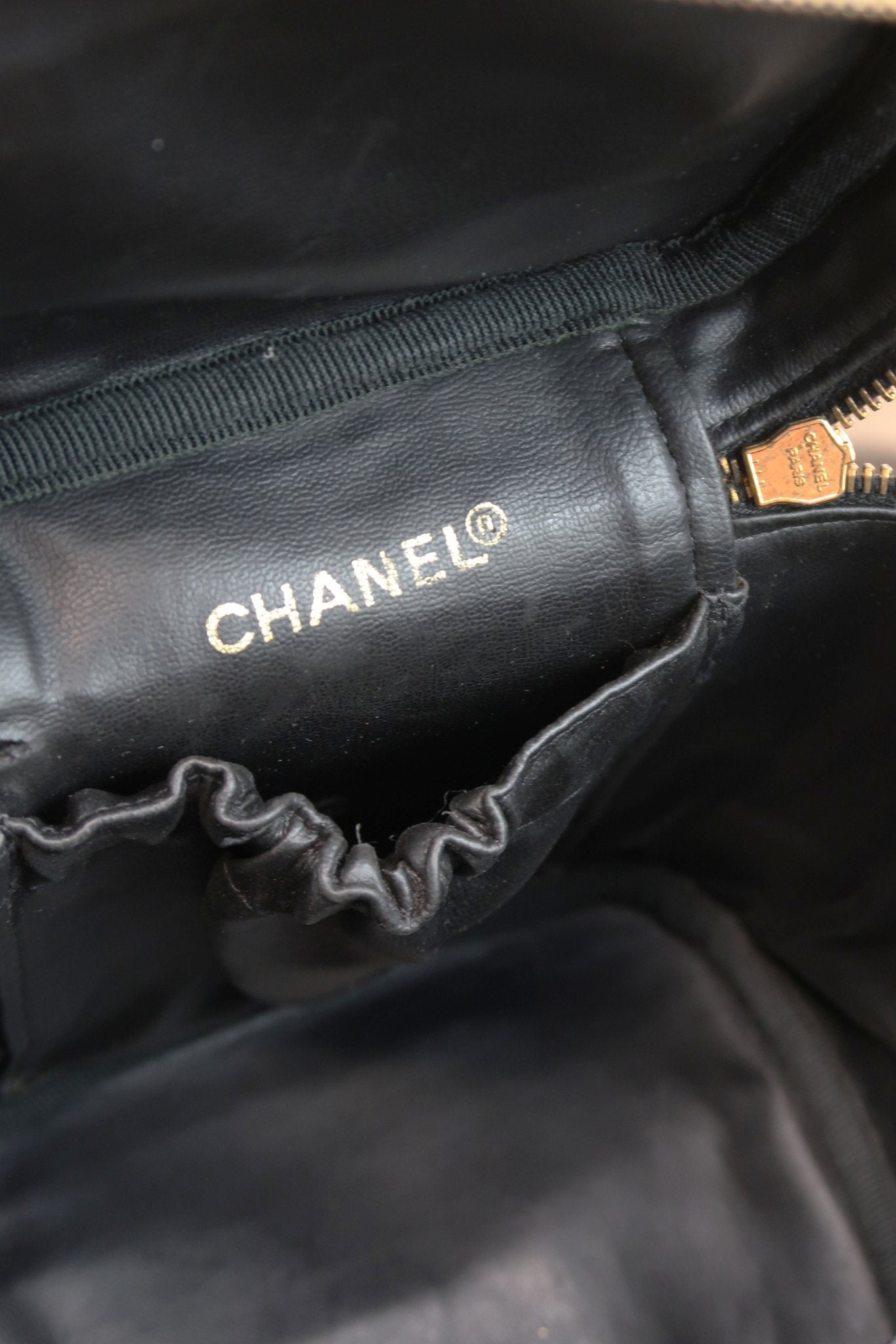 Chanel Vanity Cosmetic Bag - Jade Vintage