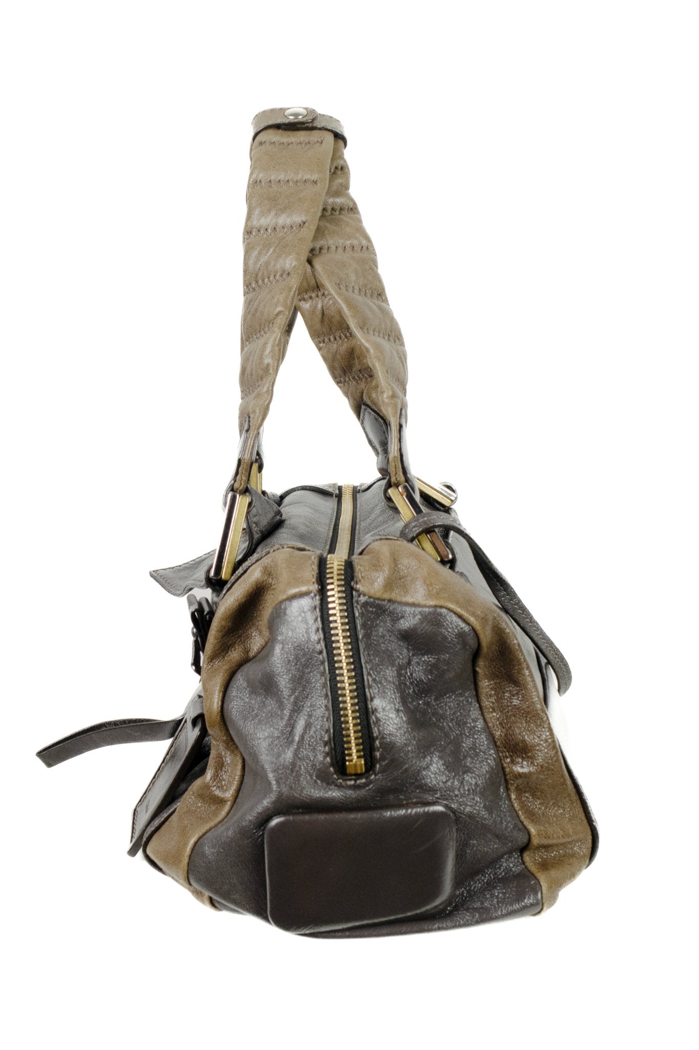 Chloe Brown Shoulder Bag - Jade Vintage