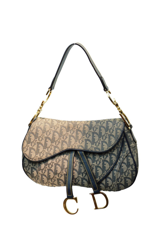 Christian Dior Saddle Trotter Bag - Jade Vintage