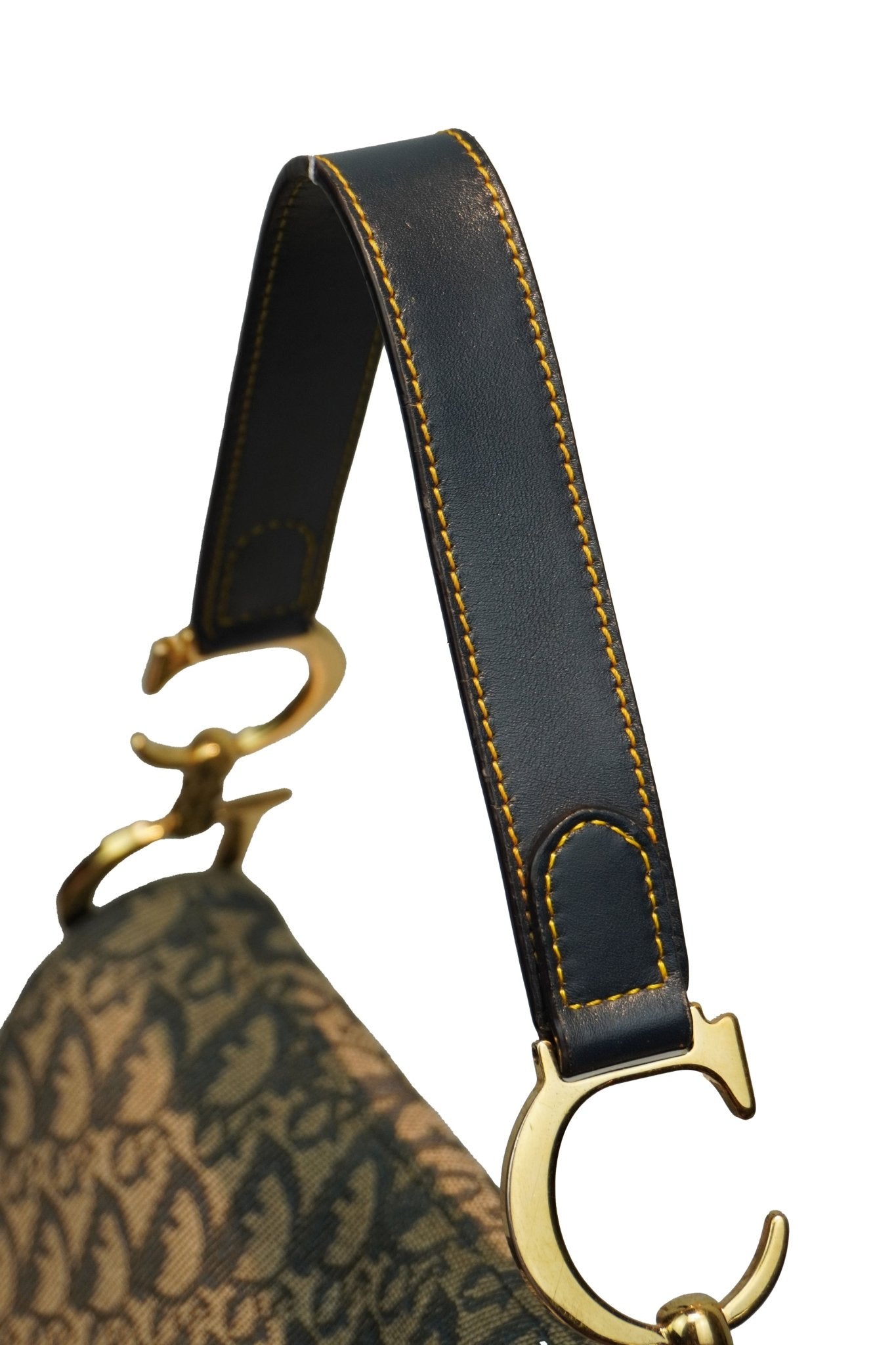 Christian Dior Saddle Trotter Bag - Jade Vintage