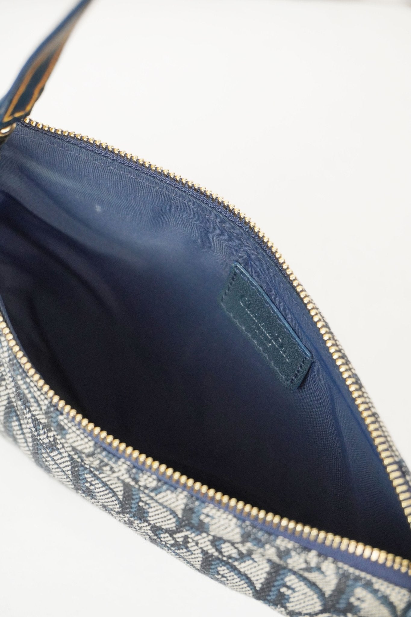 Christian Dior Trotter Mini Saddle Bag - Jade Vintage