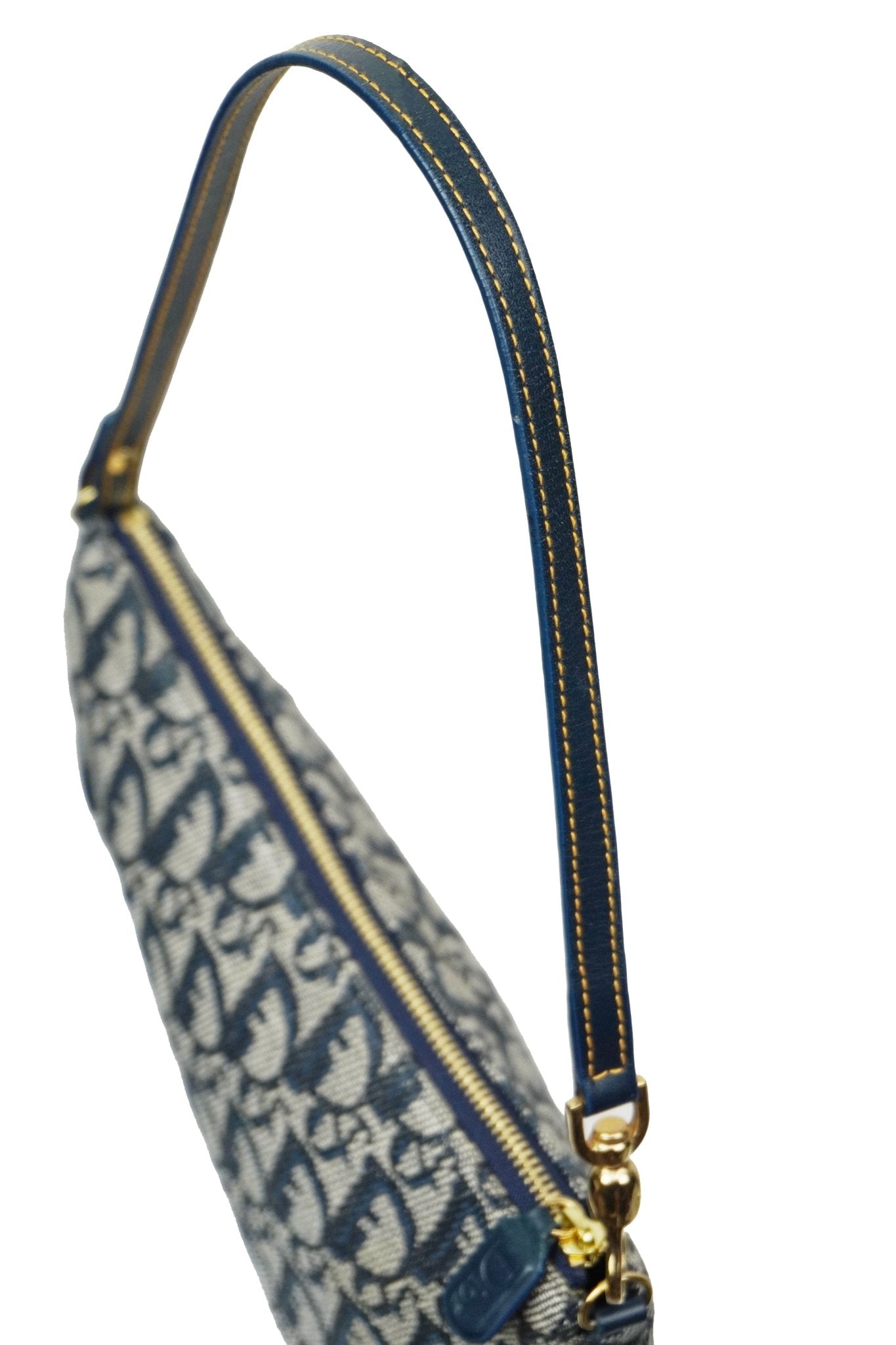 Christian Dior Trotter Mini Saddle Bag - Jade Vintage