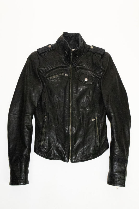 Danier Leather Jacket / XXS - Jade Vintage