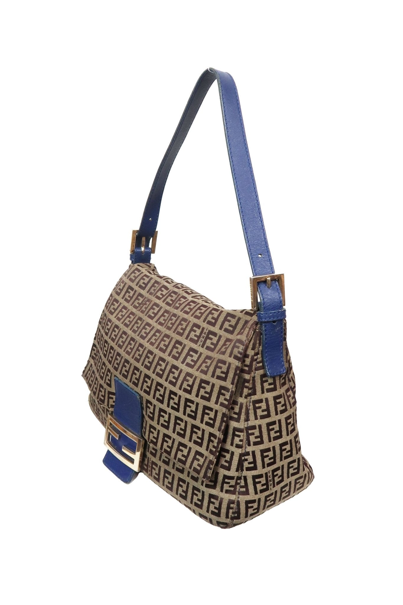 Fendi Mamma Baguette Navy - Jade Vintage